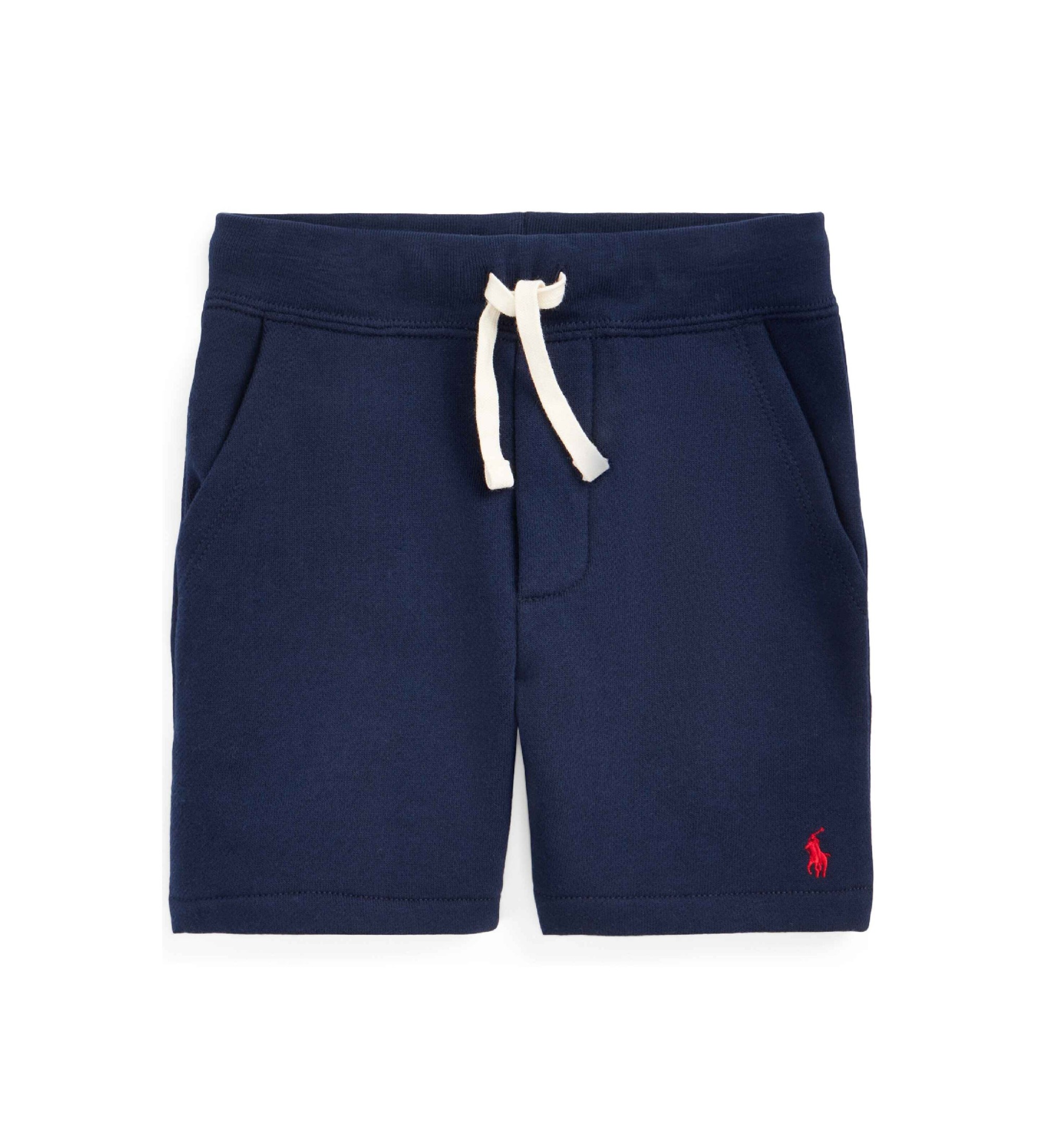 Polo Ralph Lauren für Jungen. 322806003006 Marineblaue Fleece-Shorts mit Kordelzug (6años= 124/134cm), Heimtextilien, Baumwolle, Kinderbekle