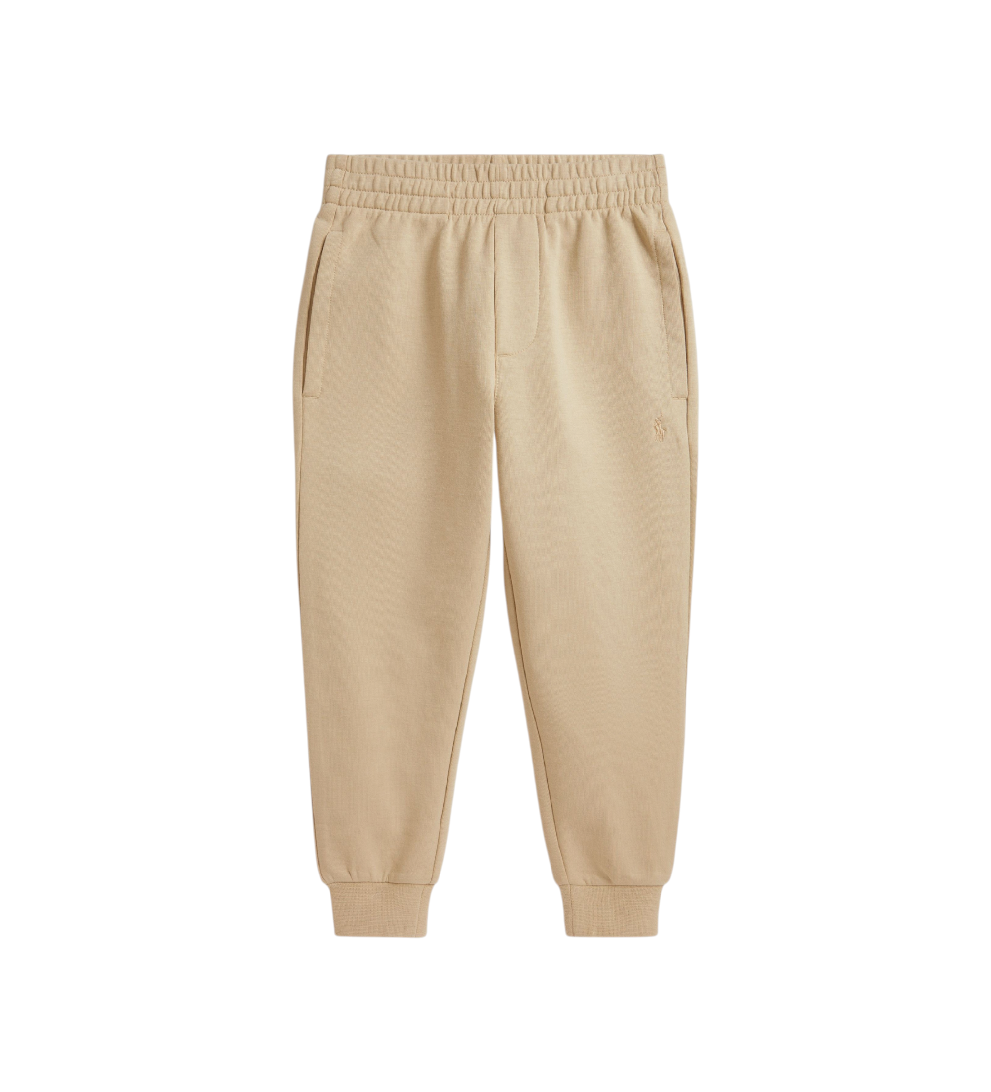 Polo Ralph Lauren für Jungen. 322A95764004 Beige Jogginghose aus Doppelstrick (6años= 124/134cm), Lässig, Sportlich, Baumwolle, Kinderbeklei