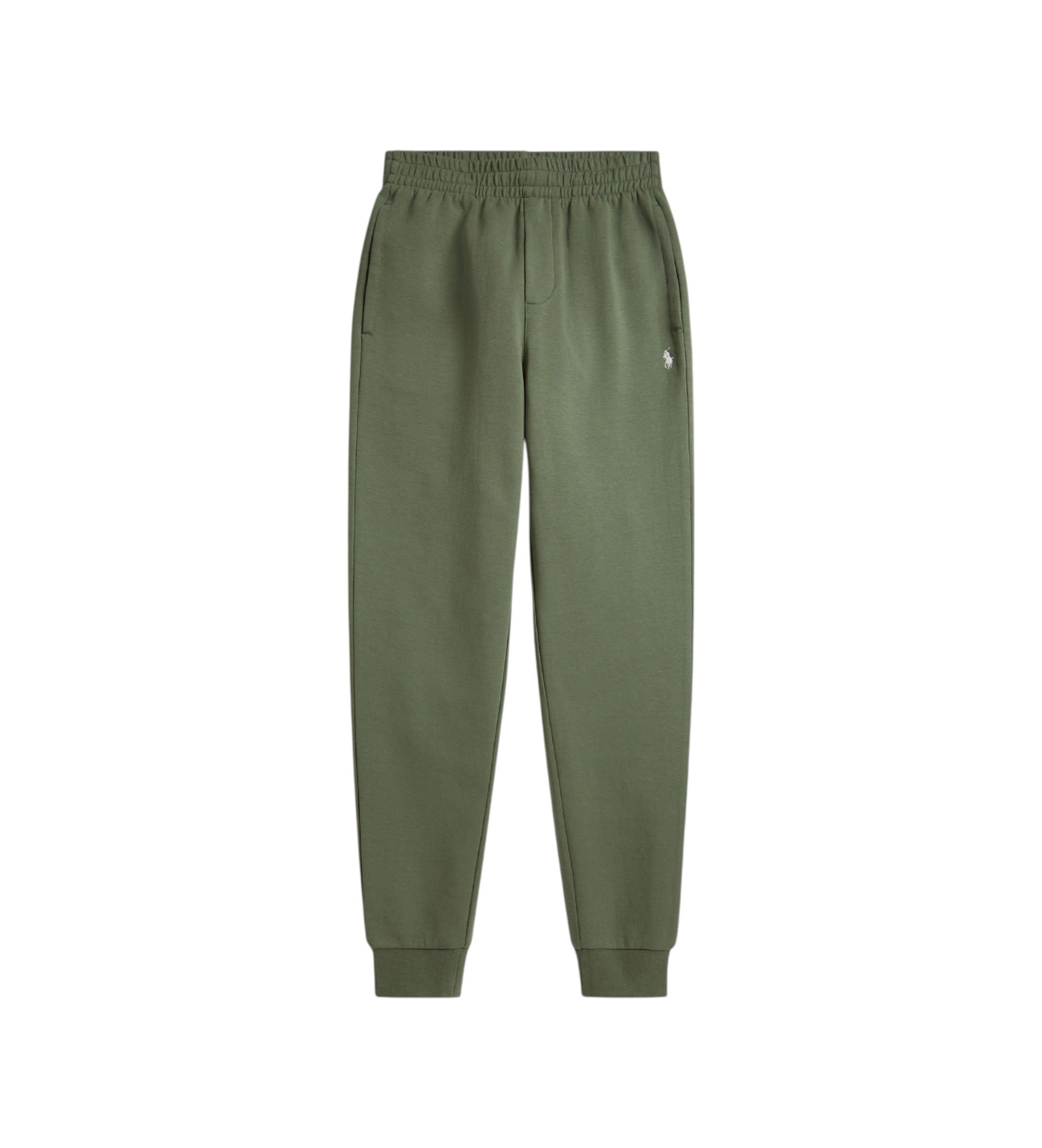 Polo Ralph Lauren für Jungen. 323A95764004 Grüne Jogginghose aus Doppelstrick ((L) 10/12años= 150/161cm), Sportlich, Baumwolle, Kinderbeklei