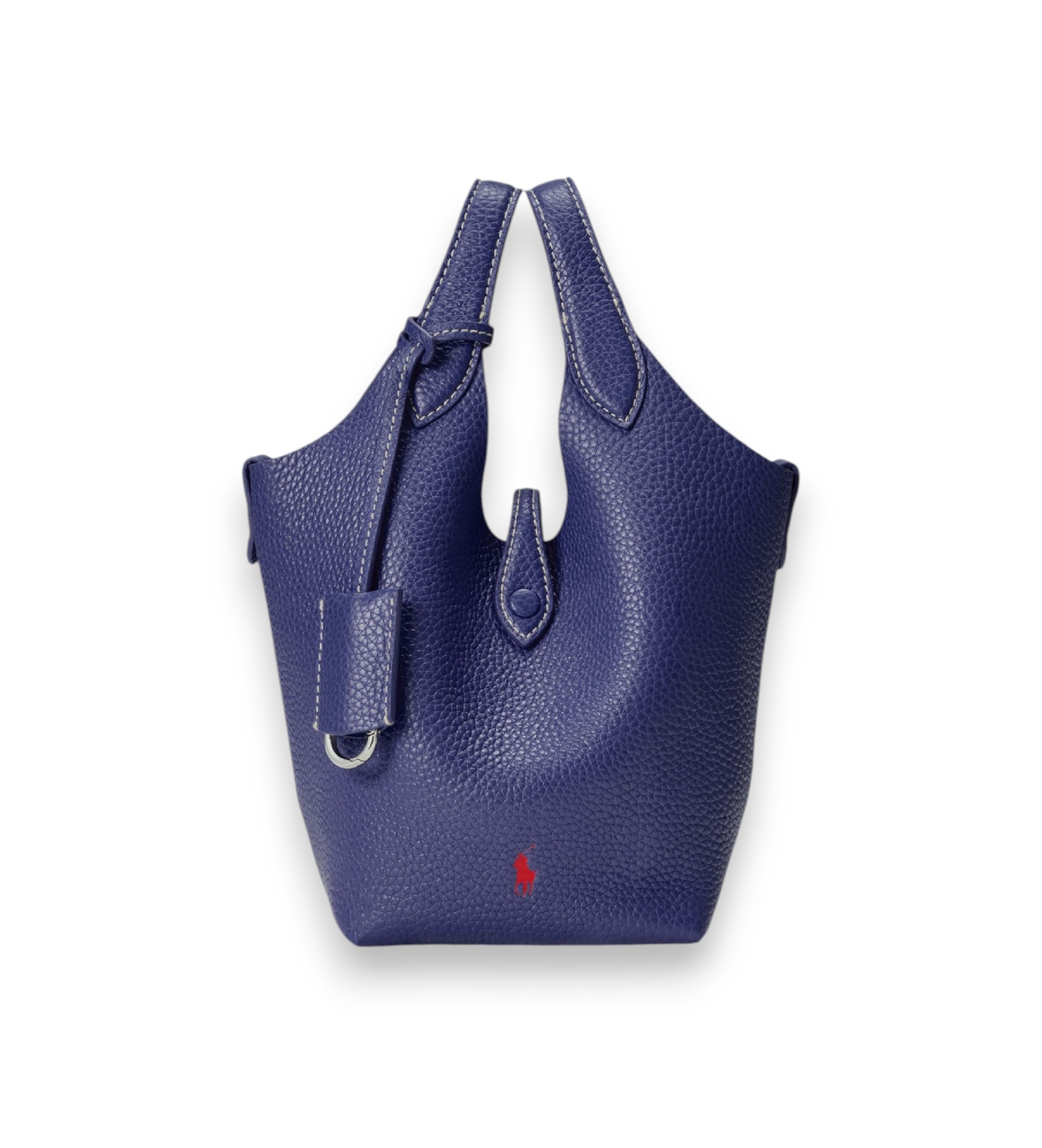 Polo Ralph Lauren für Damen. 428944657009 Polo Play Tote- und Umhängetasche aus Leder, marineblau (OSFA), Lässig