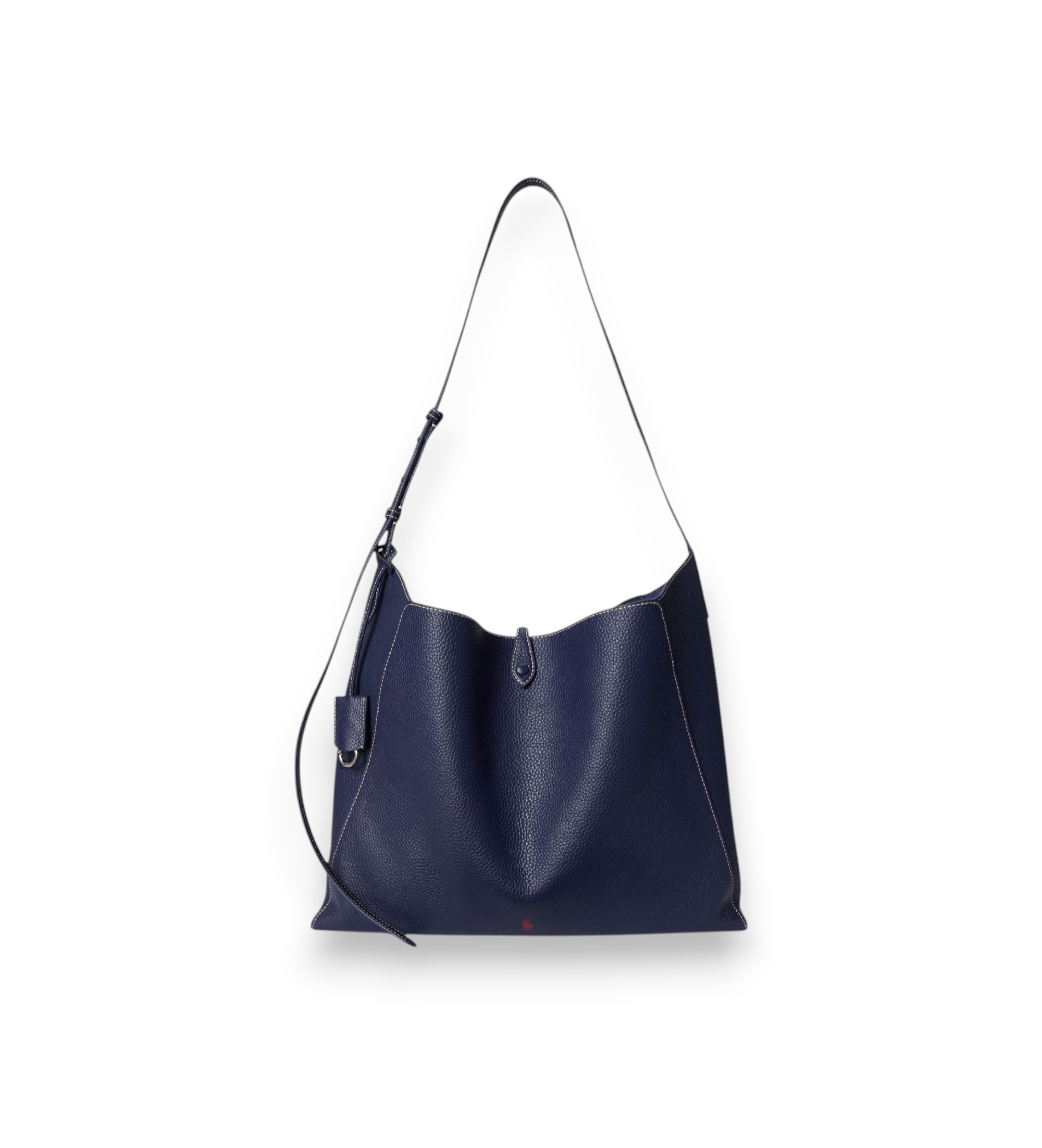 Polo Ralph Lauren für Damen. 428P01442001 Polo Play Messenger-Tasche aus marineblauem Leder (OSFA), Lässig