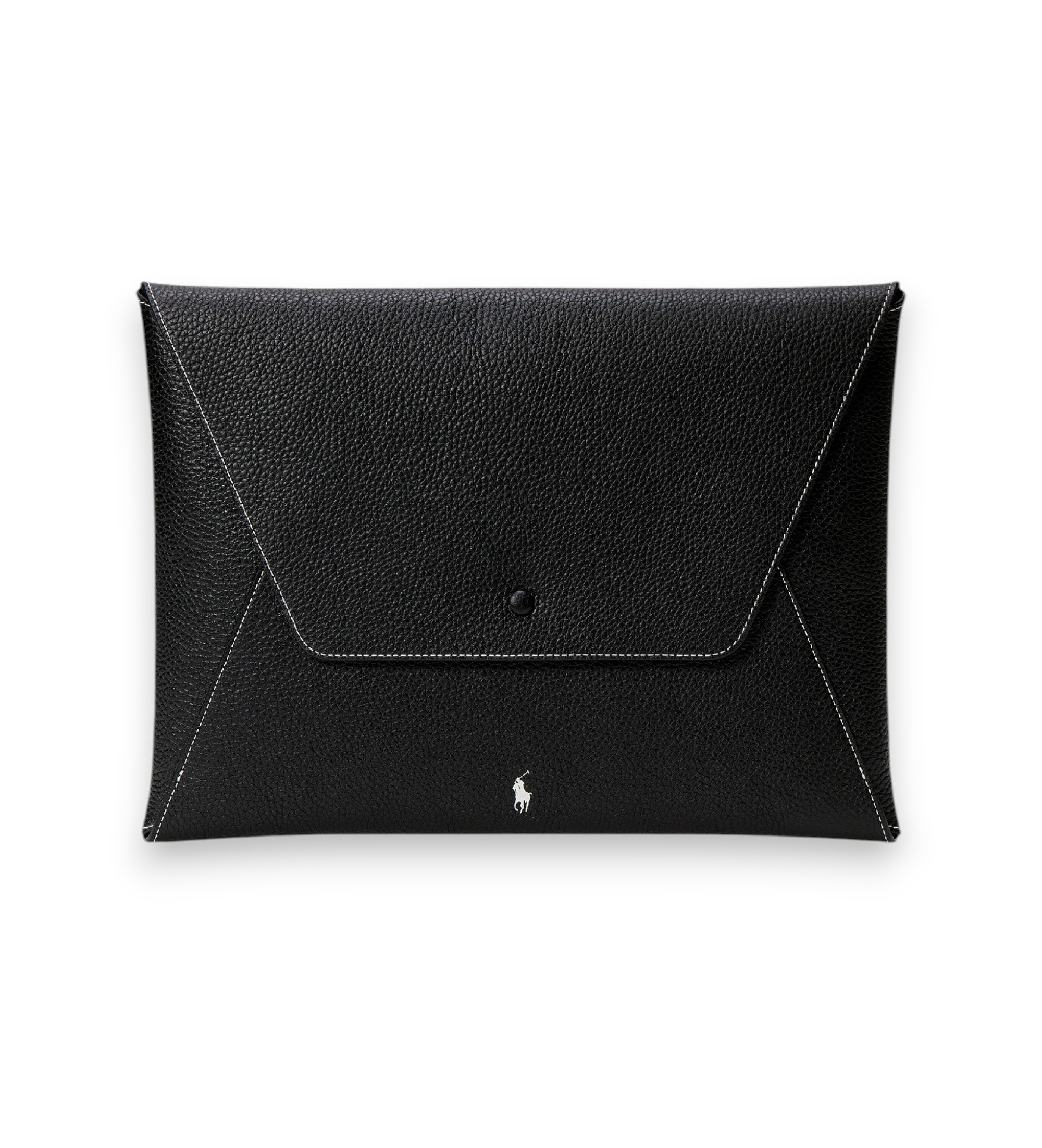 Polo Ralph Lauren für Damen. 427971194004 Polo Play Geldbörse aus schwarzem Leder (OSFA), Lässig