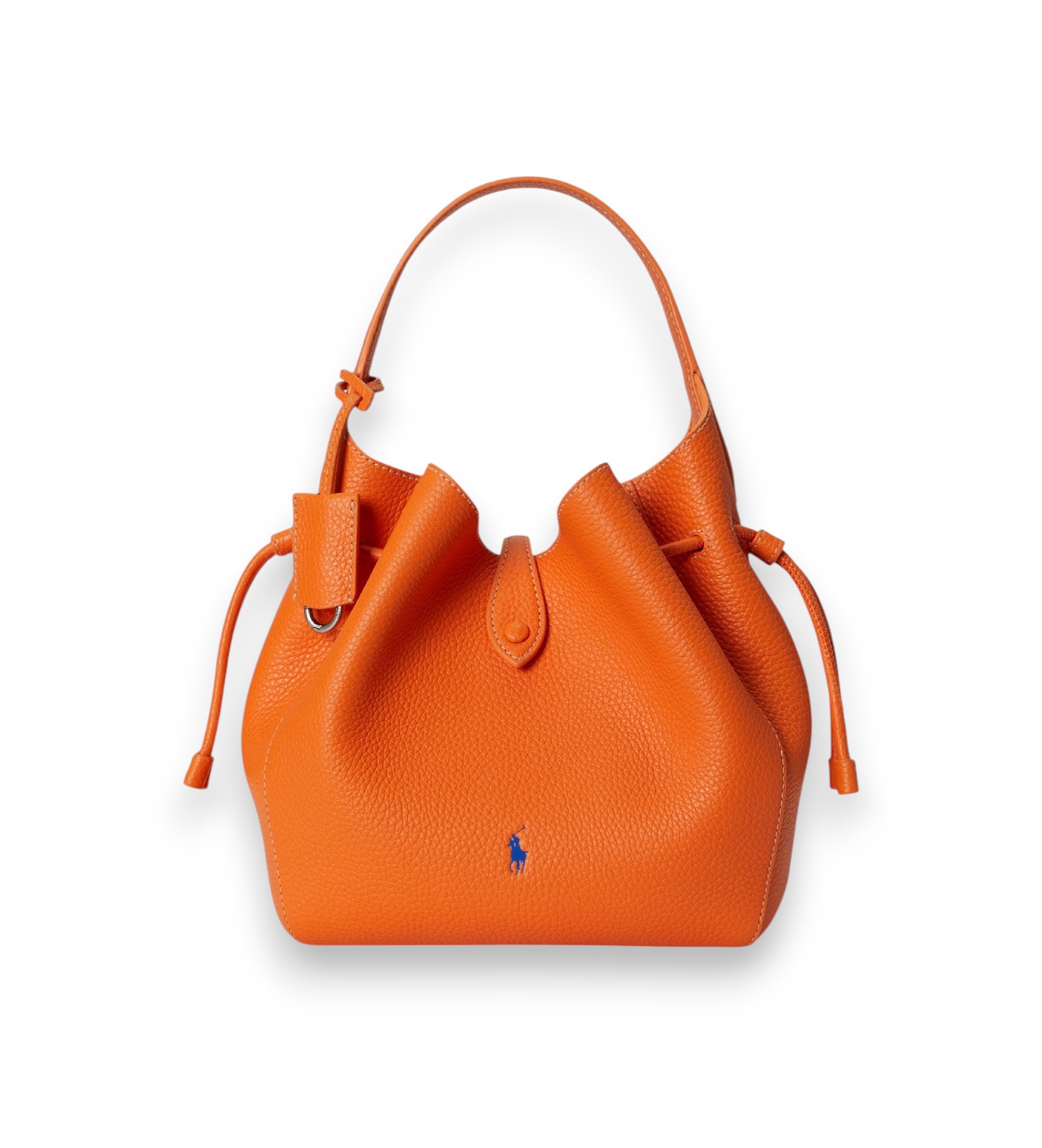Polo Ralph Lauren für Damen. 428978571005 Polo Play Beuteltasche orange (OSFA), Lässig, Leder