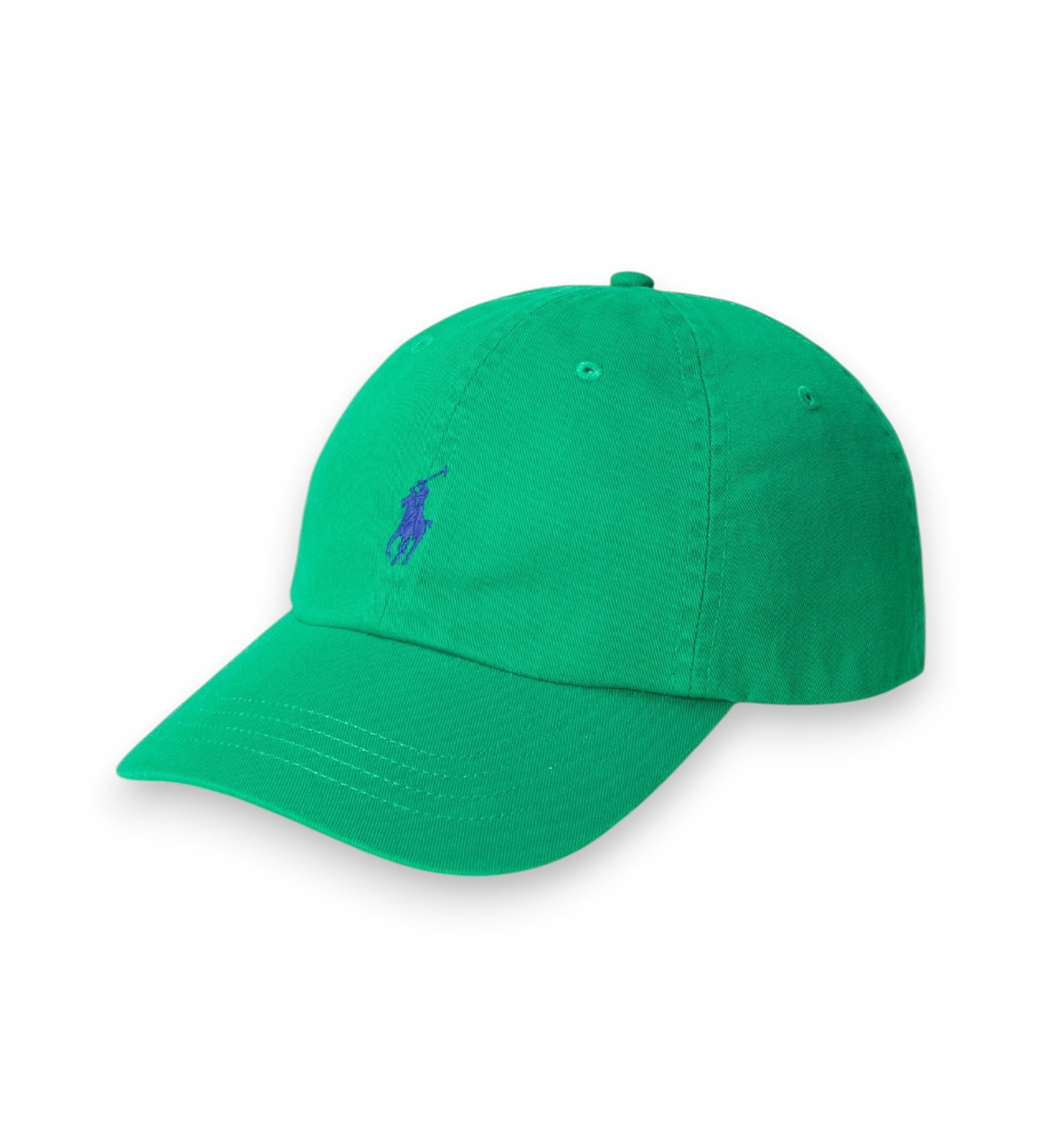 Polo Ralph Lauren für Damen. 211912843002 Die ikonische hellgrüne Chino-Kappe aus Baumwolle (OSFA), Lässig