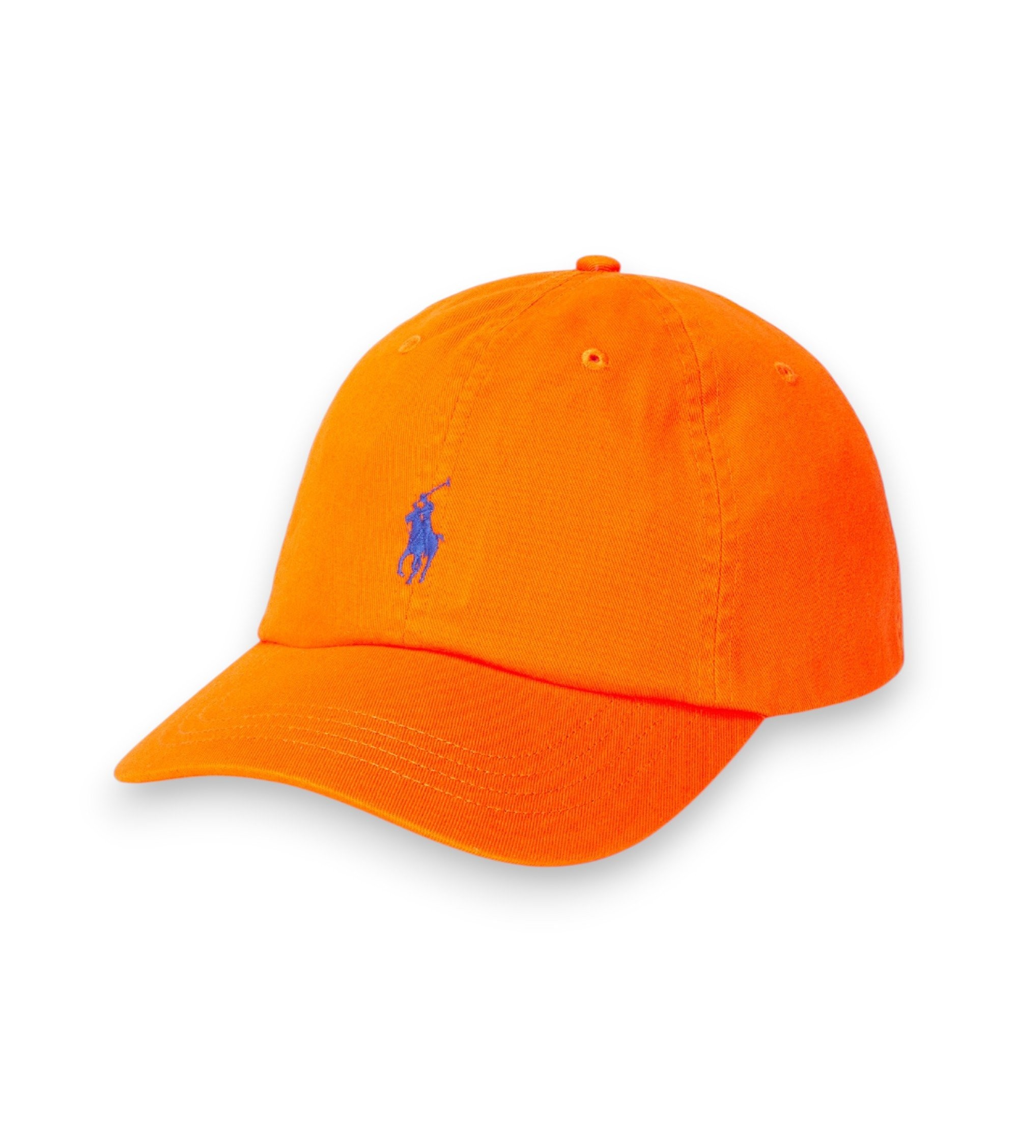 Polo Ralph Lauren für Damen. 211912843009 Die ikonische orangefarbene Chino-Kappe aus Baumwolle (OSFA), Lässig