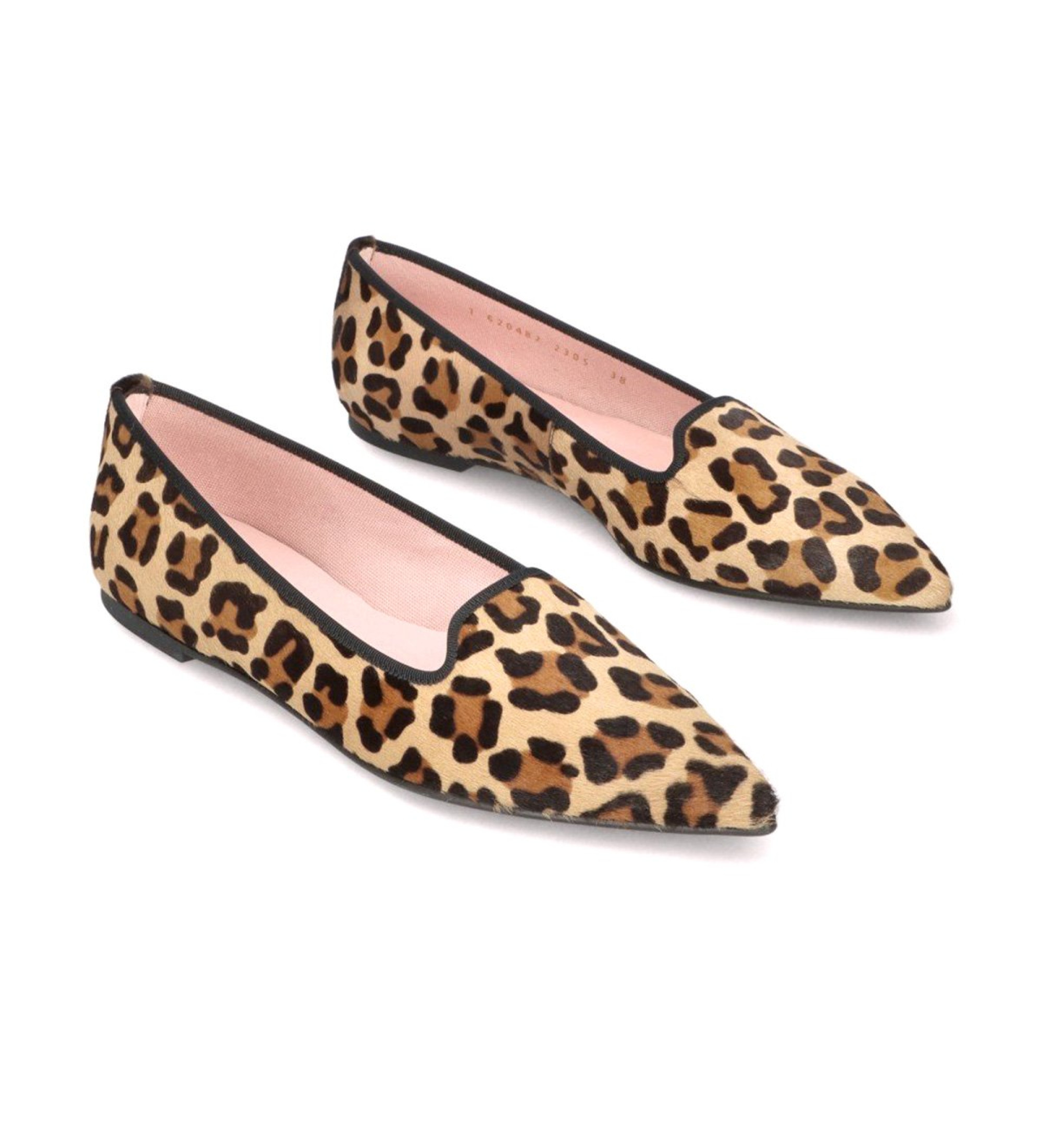Pretty Ballerinas für Damen. 43282 Ella Lederschuhe mit Tiermotiv (35), Wohnung, Wildleder, Keine, Lässig, Tierdruck