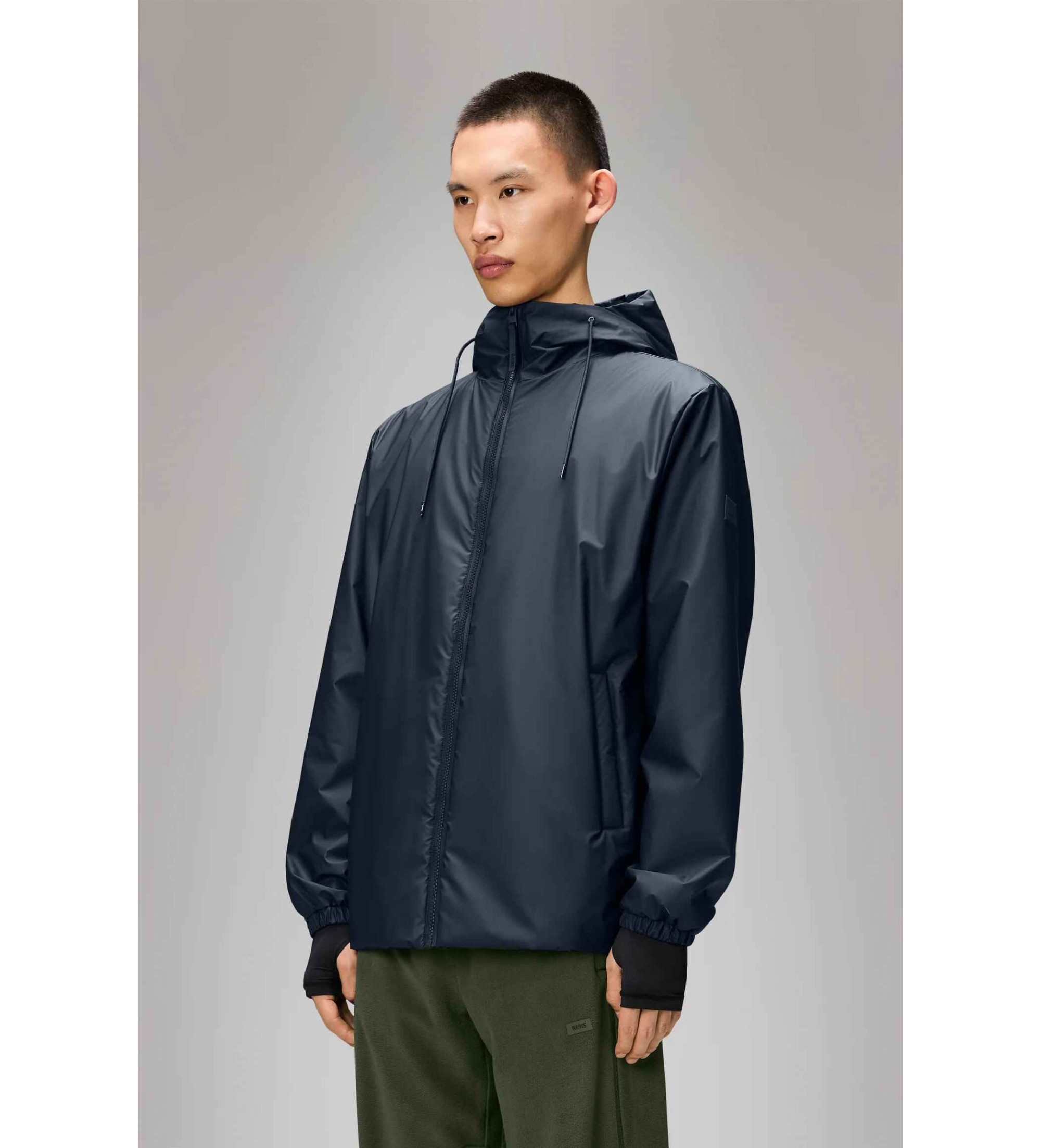 Rains Unisex. 15770 Lohja Isolierte Jacke navy (S), Blau, Lässig, Wasserdicht, Polyester, Marine