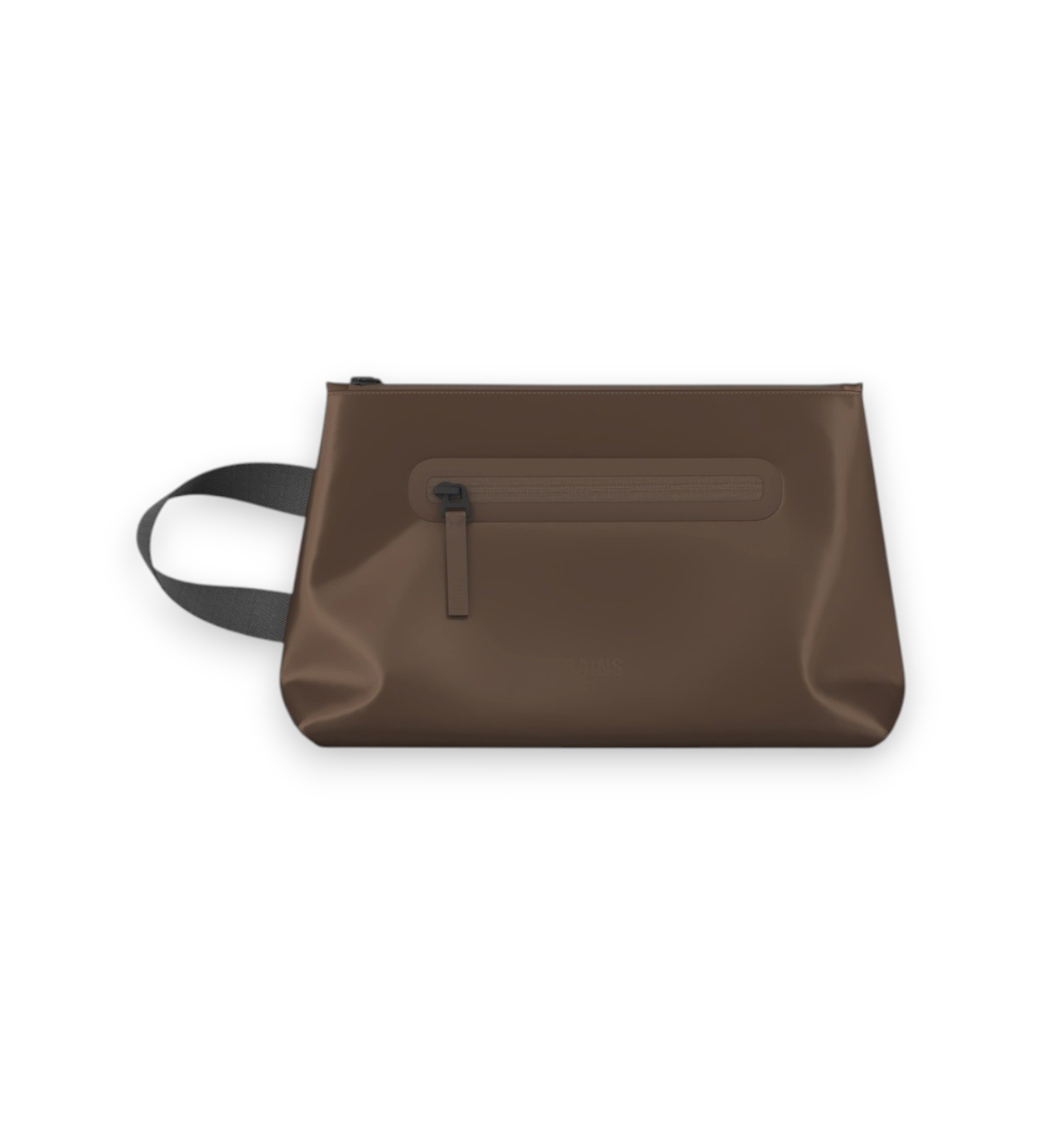 Rains Unisex. 16250 Kosmetiktasche Cosmetic Groß braun (OSFA), Lässig, Polyurethan