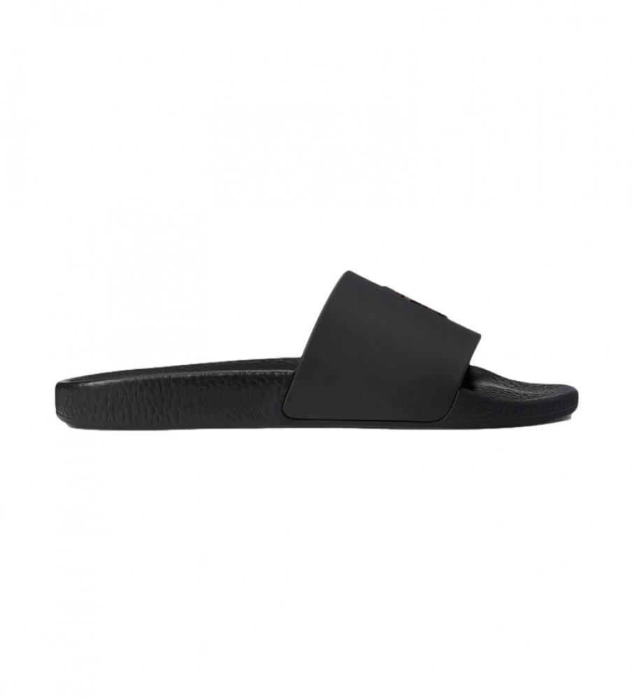 Polo Ralph Lauren für Herren. 809852071004 Flip-Flops Polo Slide schwarz (36), Wohnung, Keine, Lässig, Strandbekleidung