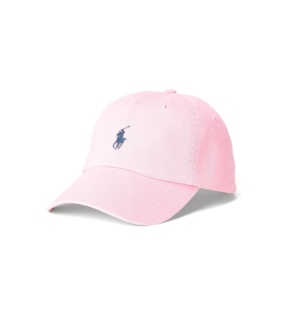 Polo Ralph Lauren für Herren. 710548524008 Chinesische Stoffmütze aus rosa Baumwolle (OSFA), Lässig, Sportlich