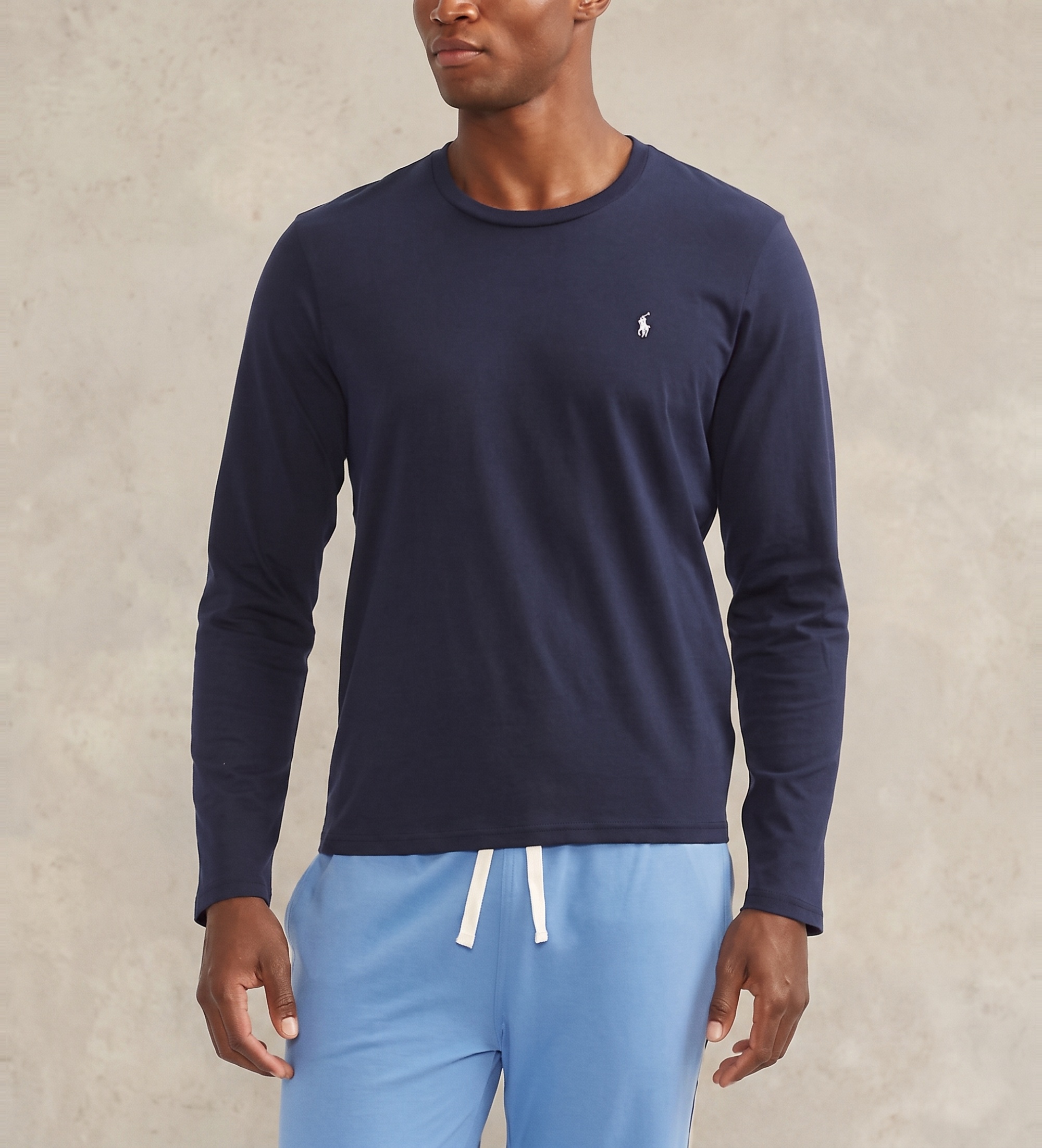 Polo Ralph Lauren für Herren. 714844759002 T-shirt 714844759002 marineblau (M), Baumwolle, Langarm