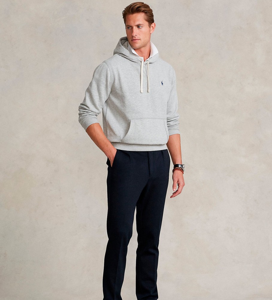 Polo Ralph Lauren für Herren. 710766778006 Graues Fleece-Sweatshirt (M), Lässig, Baumwolle
