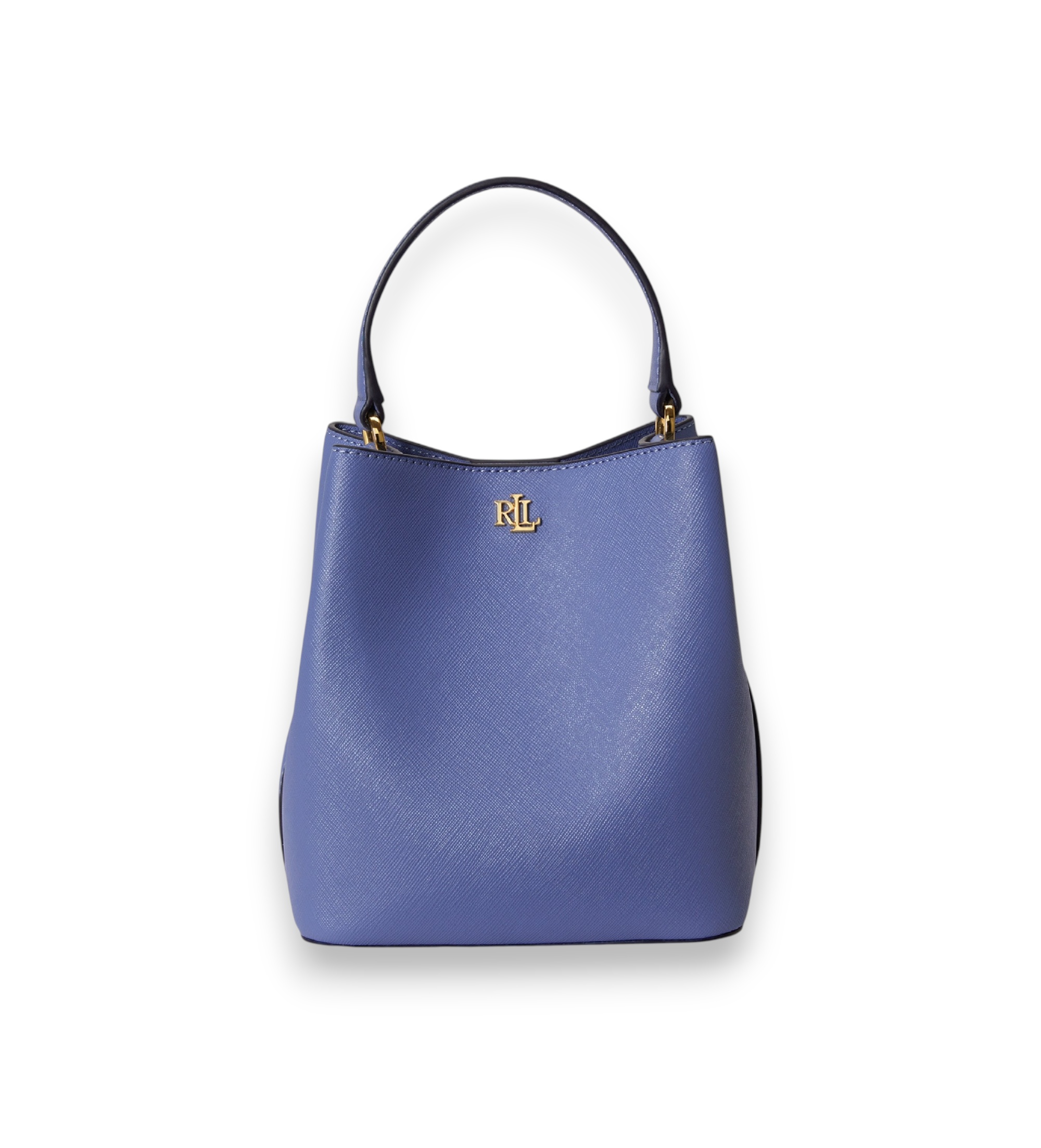 Lauren Ralph Lauren für Damen. 431969365017 Reese kleine Leder Crossbody Tasche blau (OSFA), Lässig