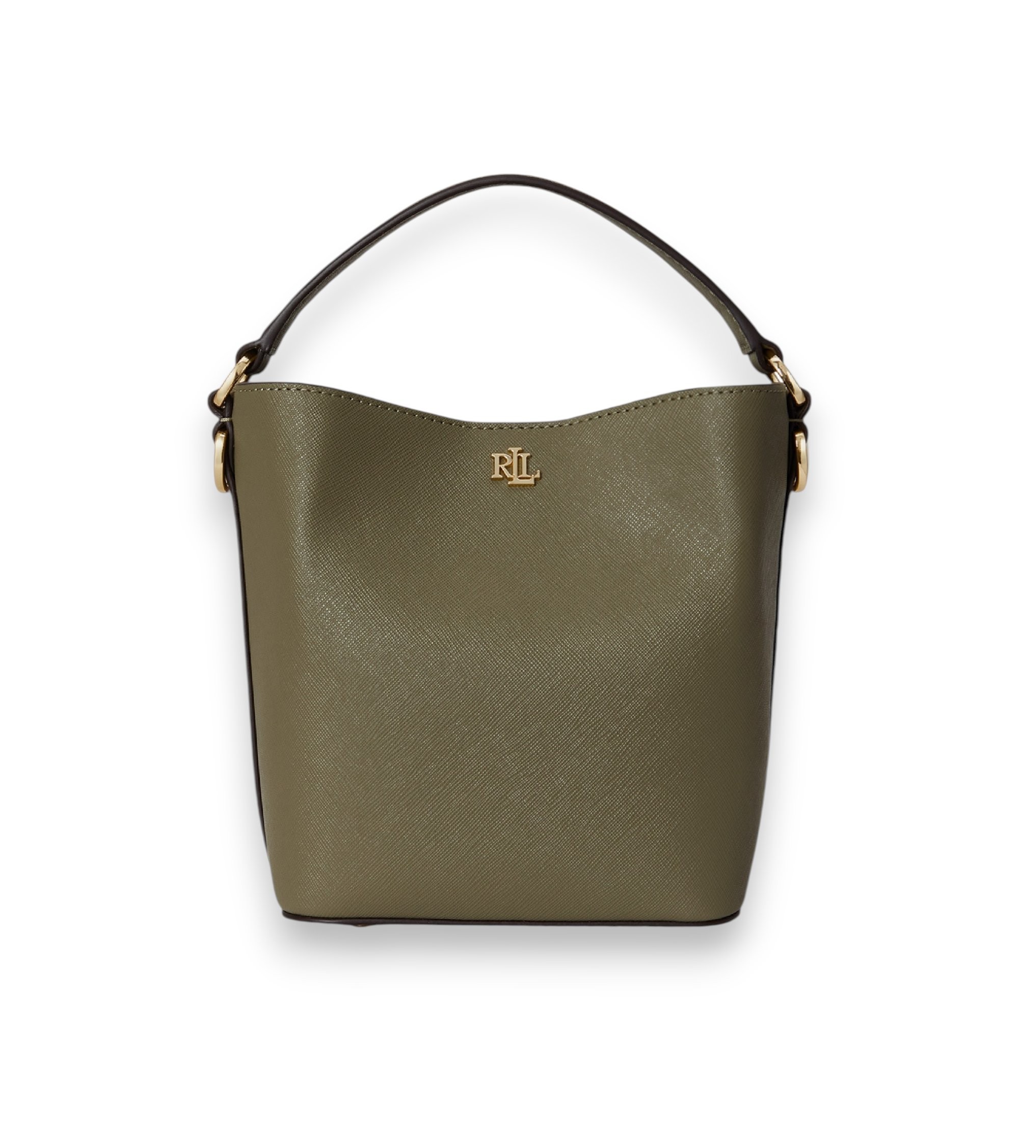 Lauren Ralph Lauren für Damen. 431969365020 Reese kleine Leder Crossbody Tasche grün (OSFA), Lässig