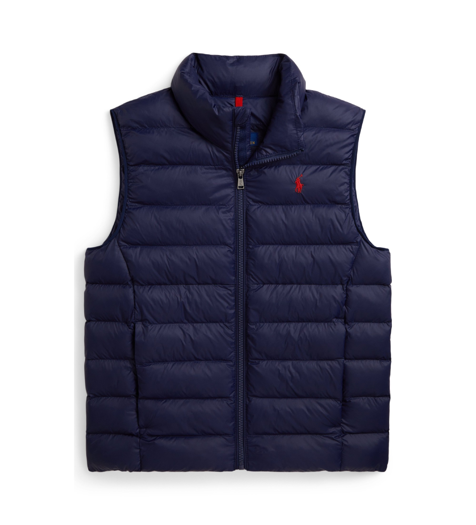 Polo Ralph Lauren für Jungen. 323B15067002 Colden wattierte Faltweste navy ((M) 8/9años= 140/149cm), Lässig, Recyceltes Nylon, Marine, Kinde