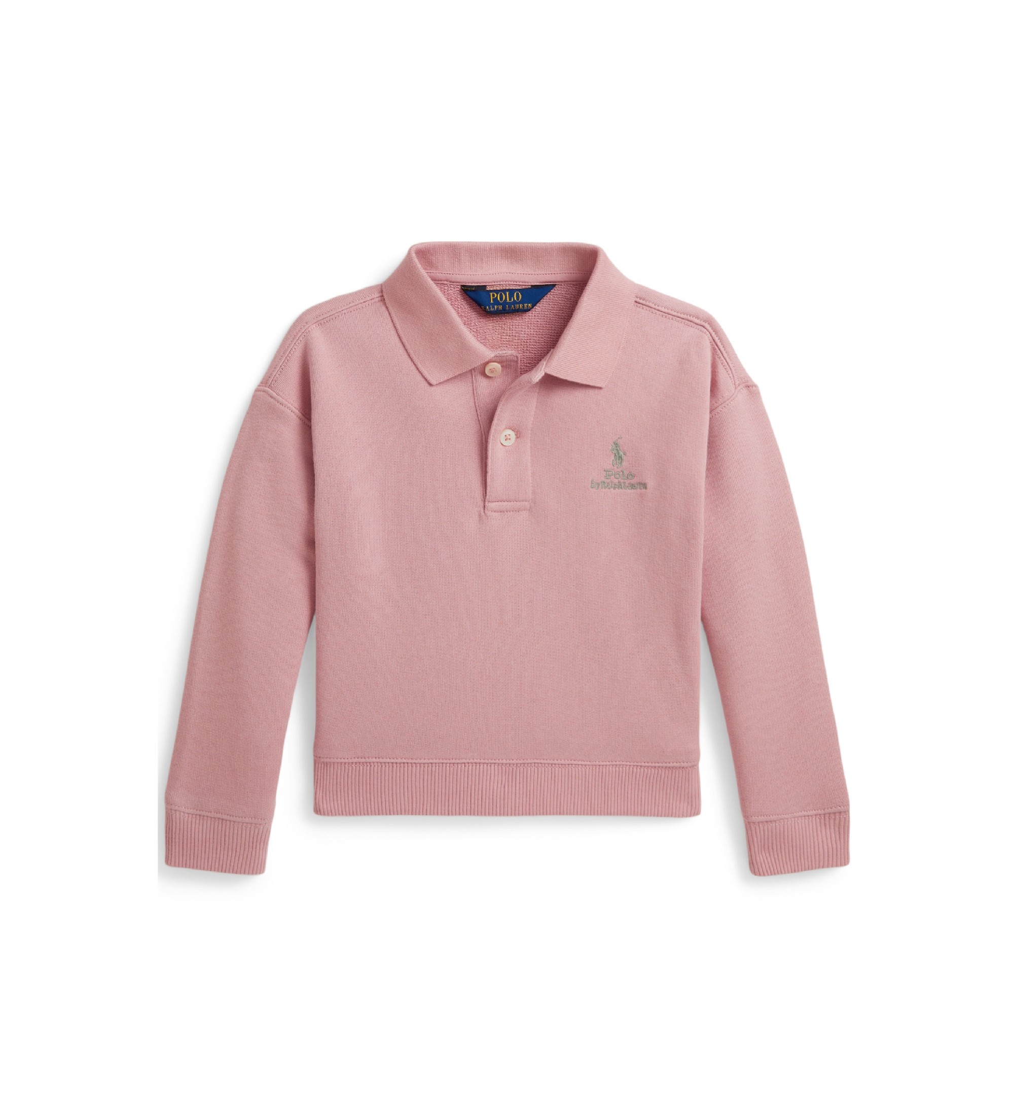 Polo Ralph Lauren für Mädchen. 312B20042001 Polo Marke rosa (6años= 117/123cm), Lässig, Baumwolle, Langarm, Kinderbekleidung
