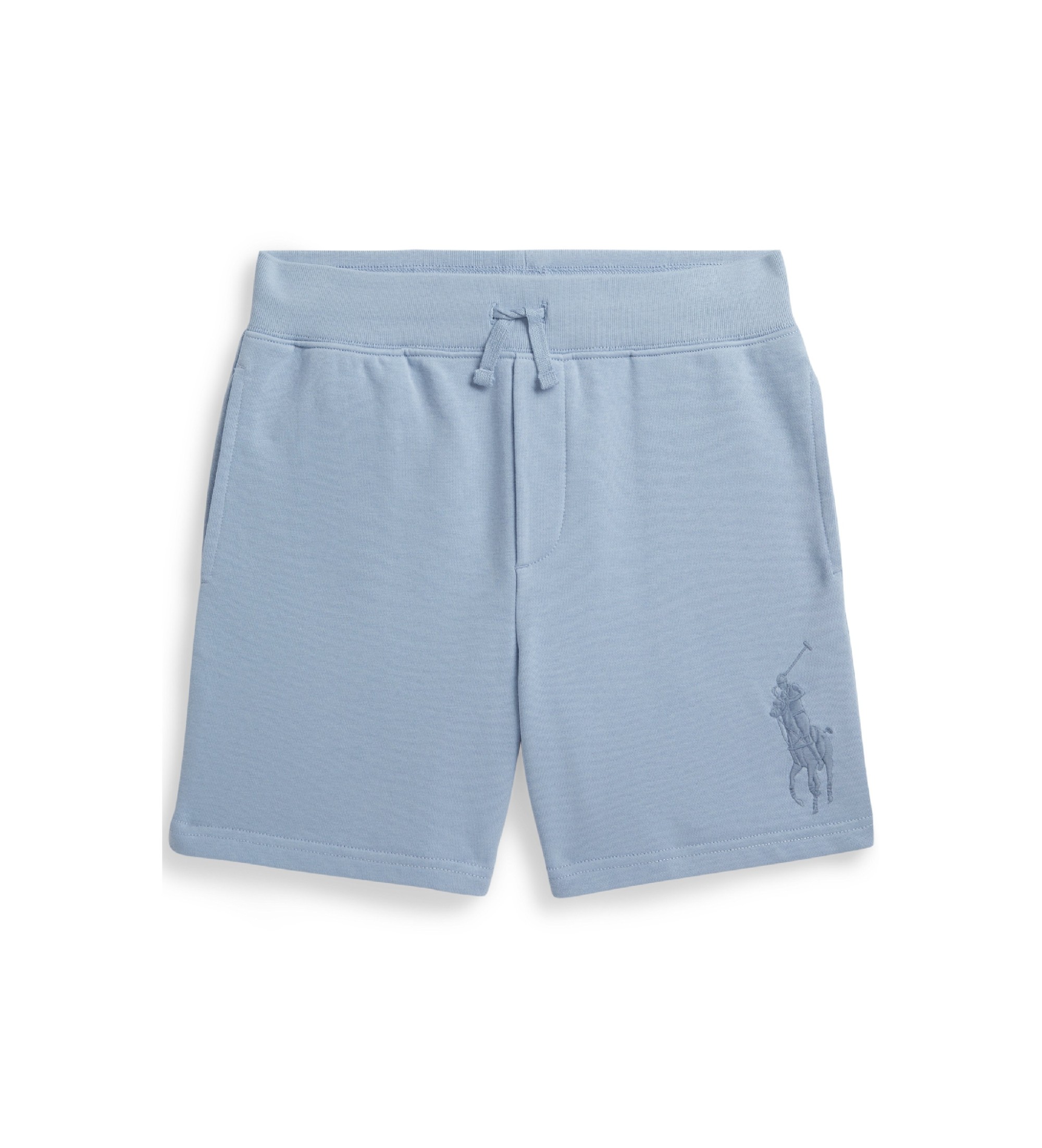 Polo Ralph Lauren für Jungen. 323A12258002 Kurze Hose Big Pony blau ((M) 8/9años= 140/149cm), Lässig, Baumwolle, Kinderbekleidung