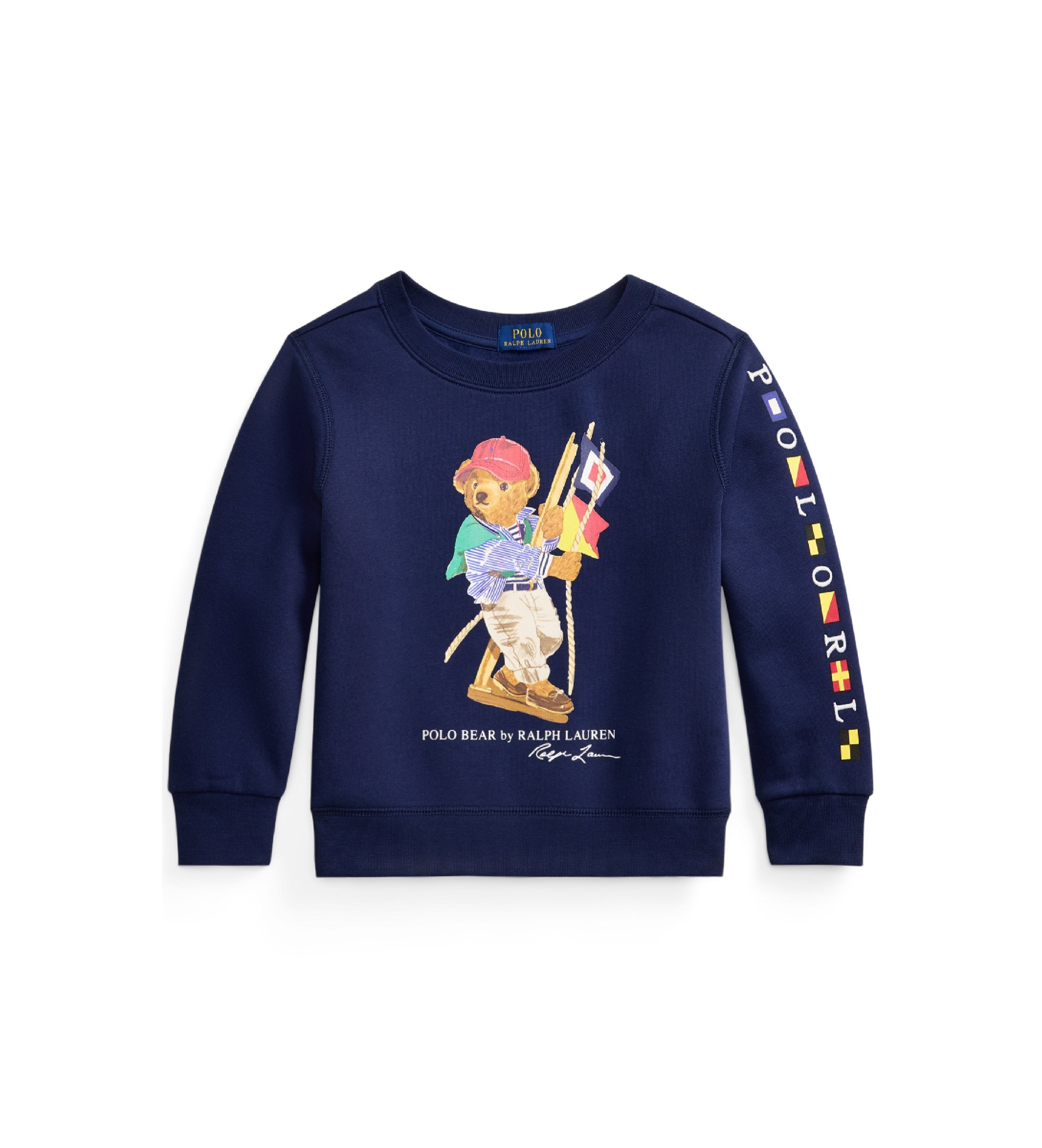 Polo Ralph Lauren für Jungen. 322A12429001 Polo-Bär-Pullover blau (4años= 109/116cm), Lässig, Baumwolle, Kinderbekleidung