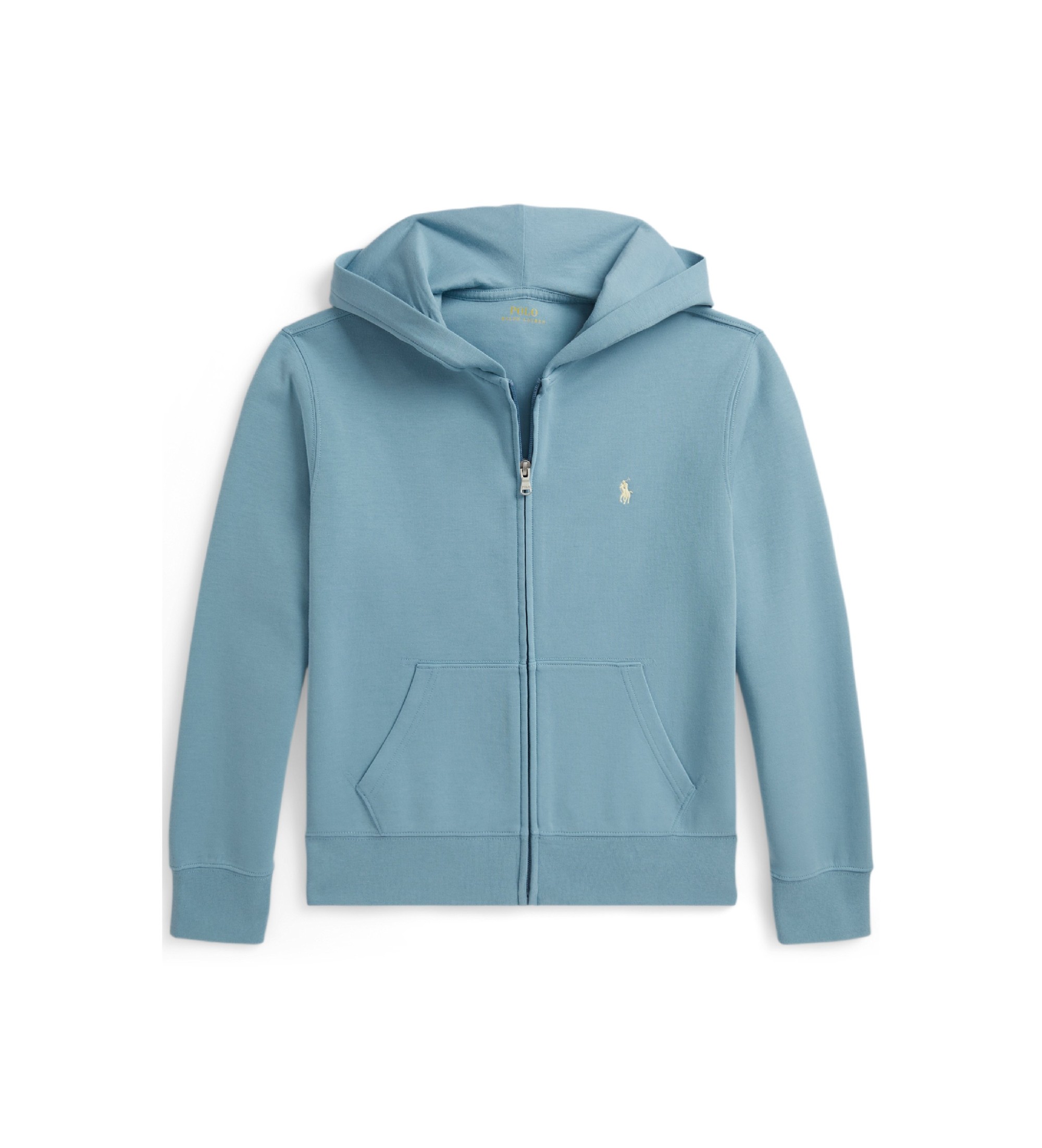 Polo Ralph Lauren für Jungen. 323A95762002 Blaues Sweatshirt mit Kapuze ((S) 6/7Años= 136/138cm), Lässig, Baumwolle, Kinderbekleidung