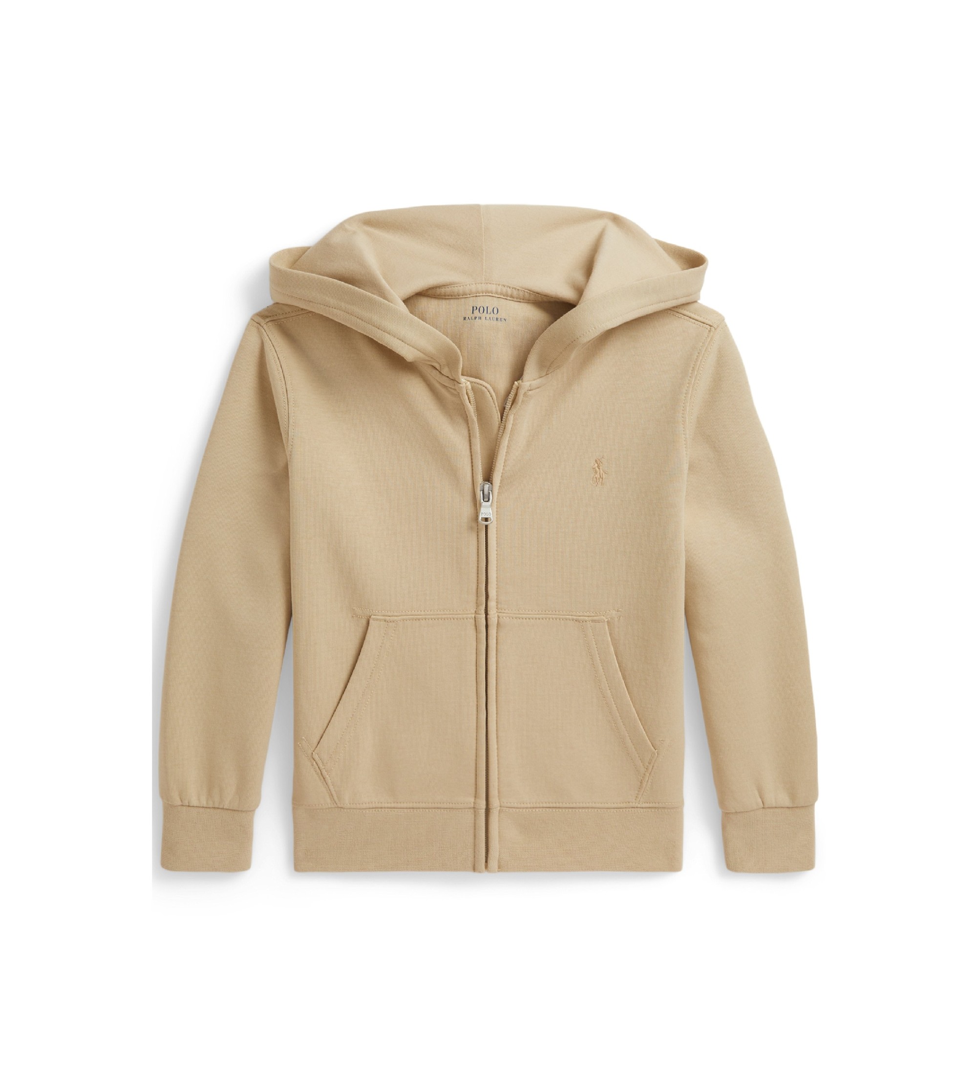 Polo Ralph Lauren für Jungen. 322A95762004 Beigefarbenes Sweatshirt mit Kapuze (4años= 109/116cm), Lässig, Baumwolle, Langarm, Kinderbekleid