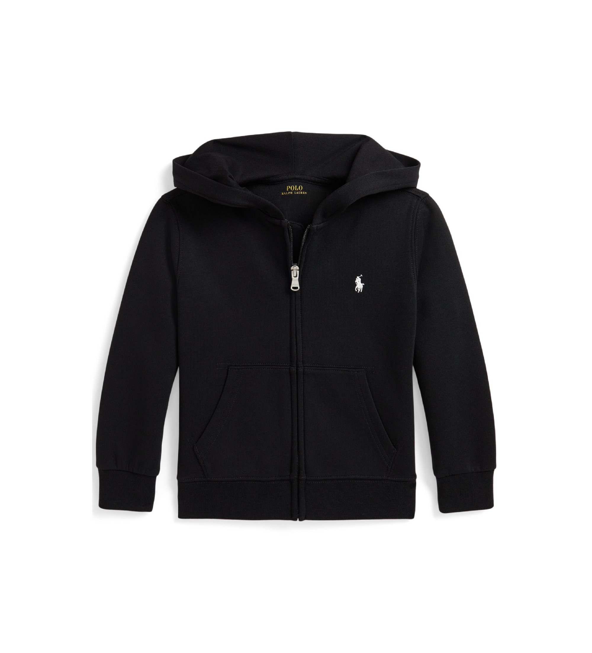 Polo Ralph Lauren für Jungen. 322A95762005 Schwarzes Sweatshirt mit Kapuze (4años= 109/116cm), Lässig, Baumwolle, Kinderbekleidung