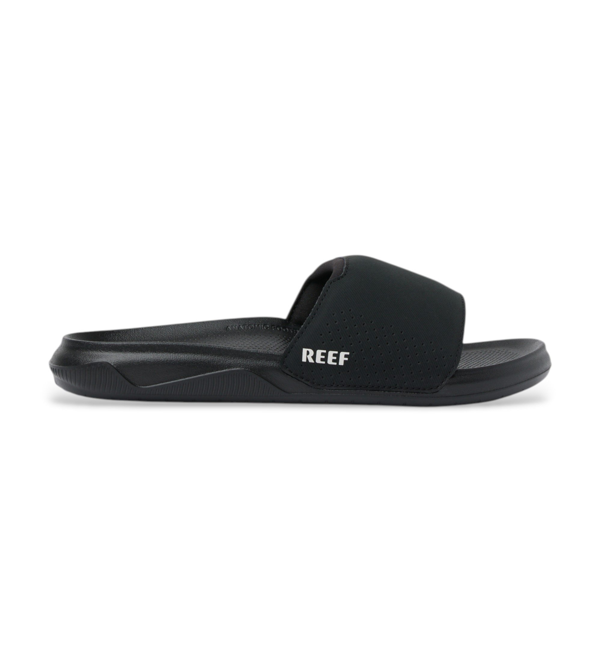 Reef für Herren. CJ9070 Tailslide Sandalen schwarz (46), Wohnung, Keine, Lässig, Strandbekleidung