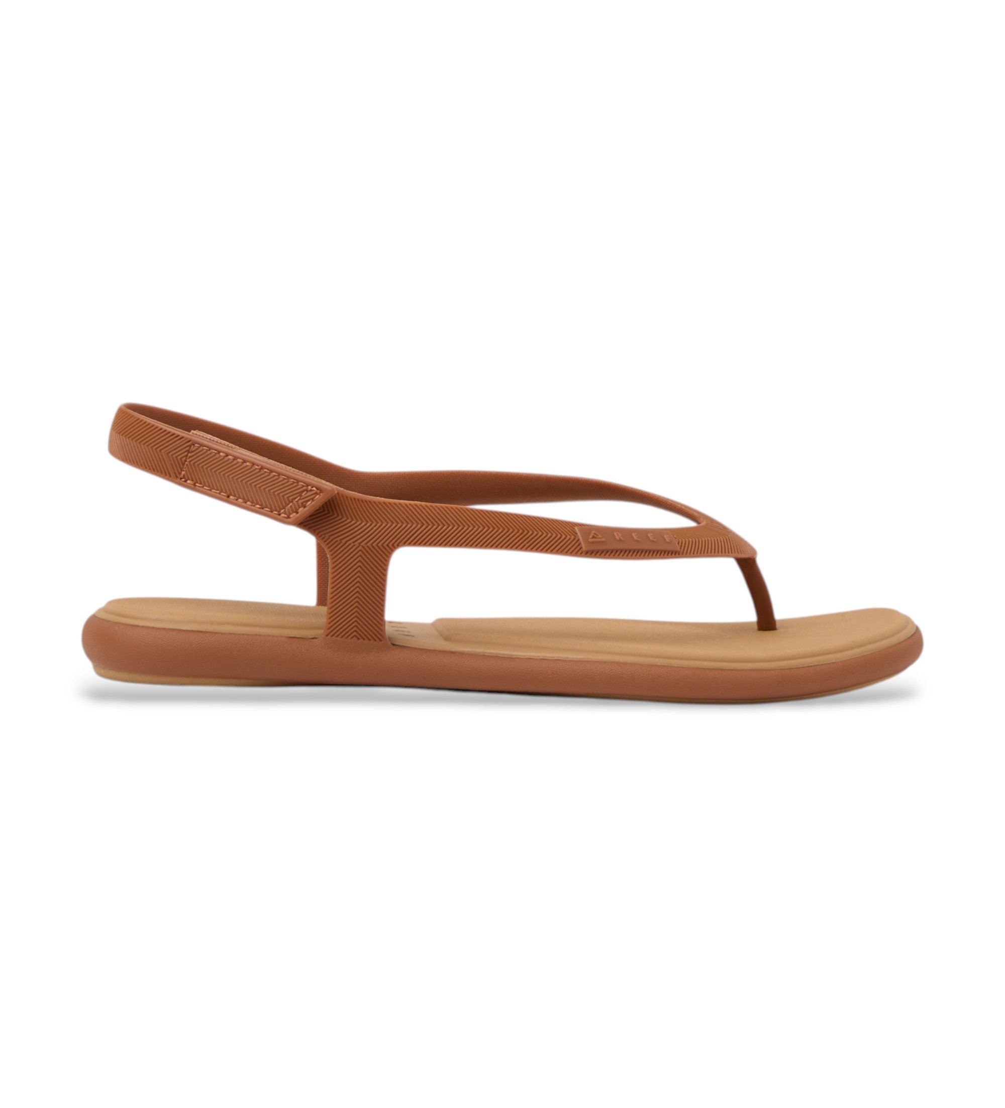 Reef für Damen. CJ8637 Wasserweide Maya braune Sandalen (37.5), Wohnung, Klettverschluss, Lässig, Strandbekleidung