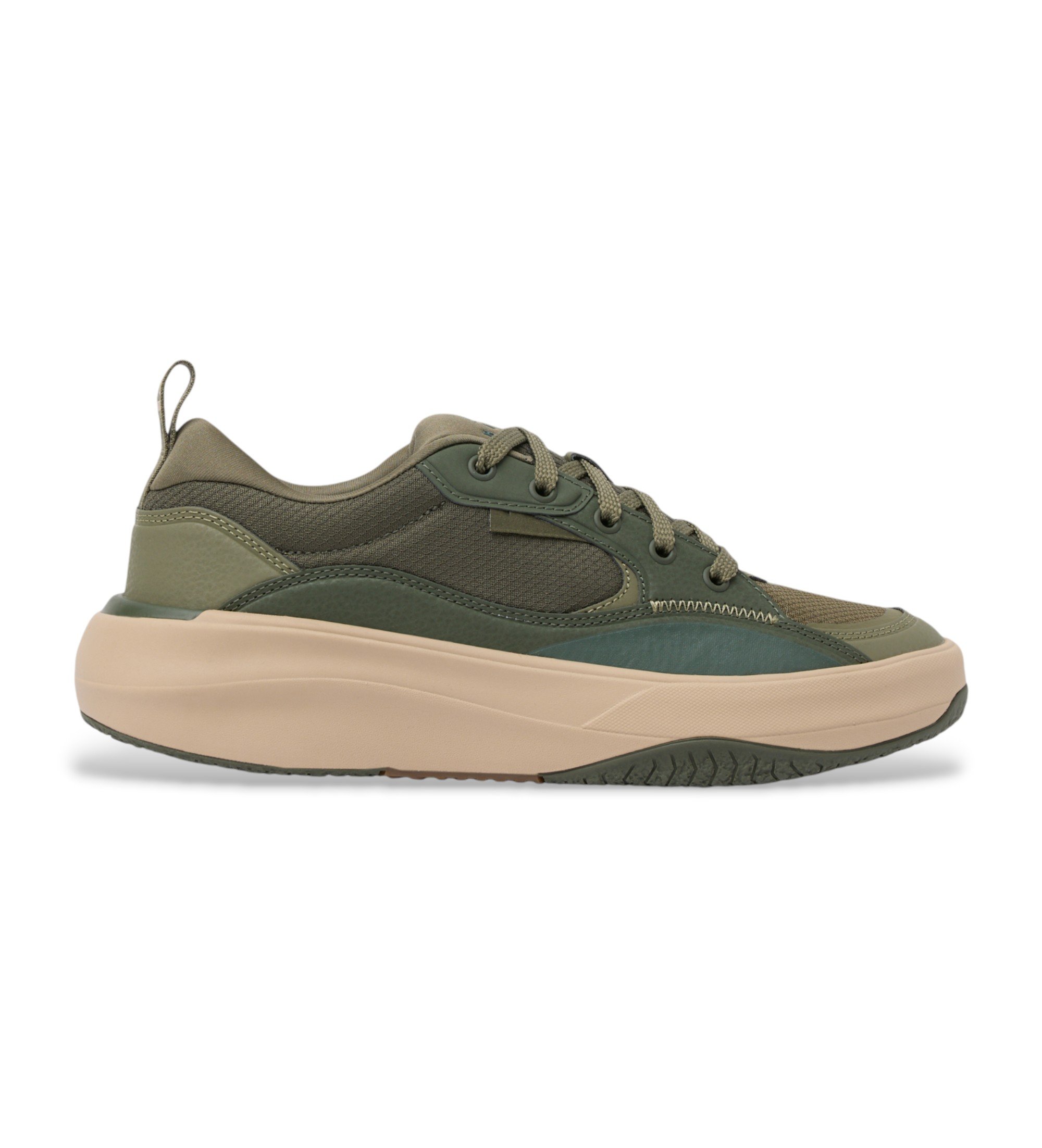 Reef für Herren. CJ8474 Grüne Turnschuhe auffächern (45), Wohnung, Schnürsenkel, Lässig