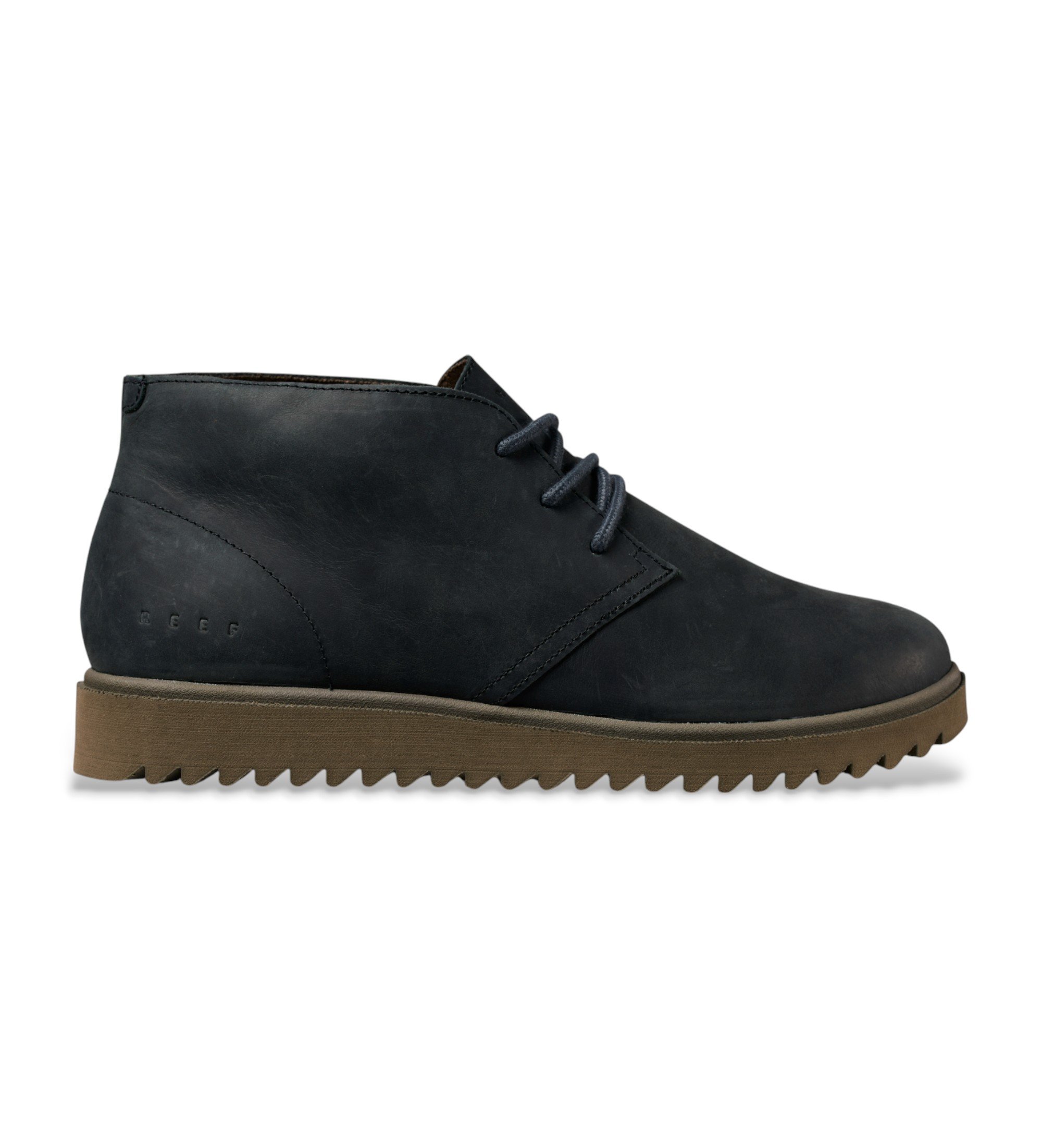 Reef für Herren. CJ5561 Leucadian Lederschuhe dunkelgrau (40), Wohnung, Schnürsenkel, Lässig