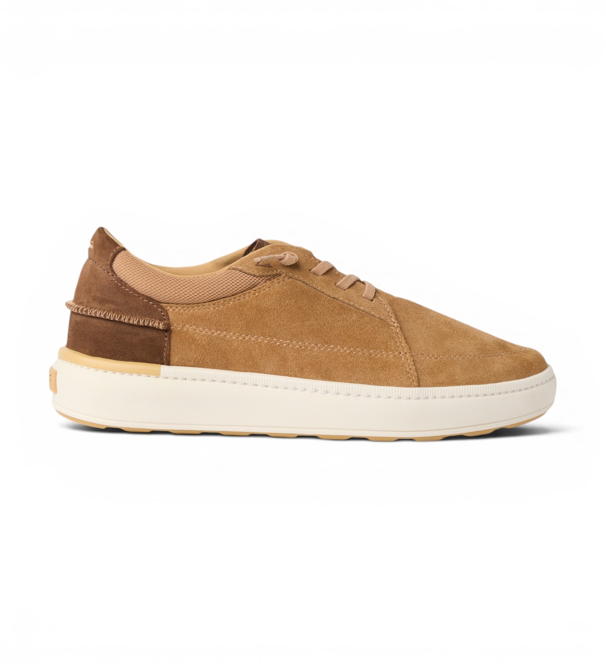 Reefvoor mannen. CK0243 Shoreline Summer beige leren schoenen (46), Plat, Veters, Casual