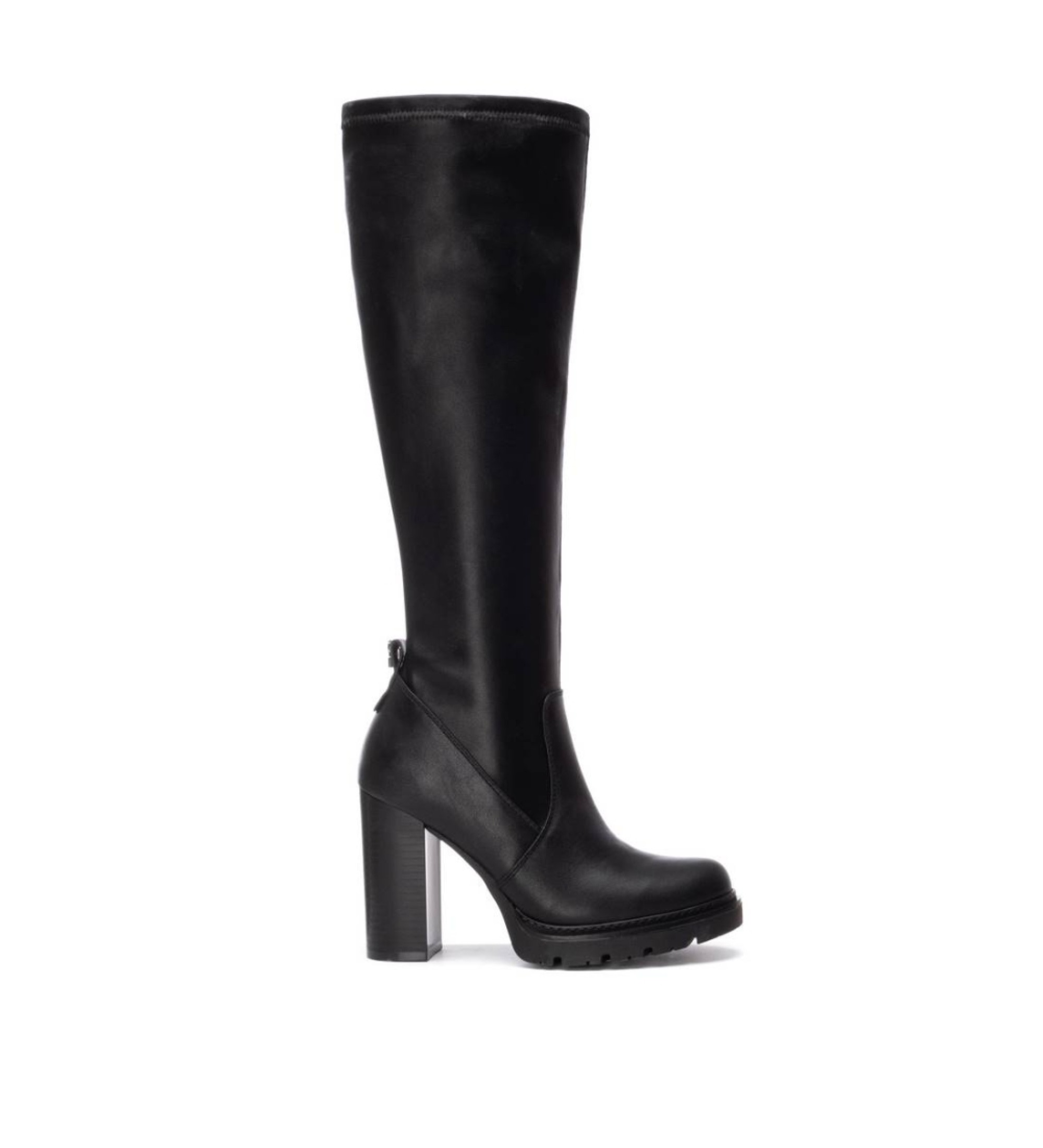 Refresh für Damen. 17292401-NEGRO Stiefel 172924 schwarz (39), 8 bis 10 cm, Reißverschluss, Lässig
