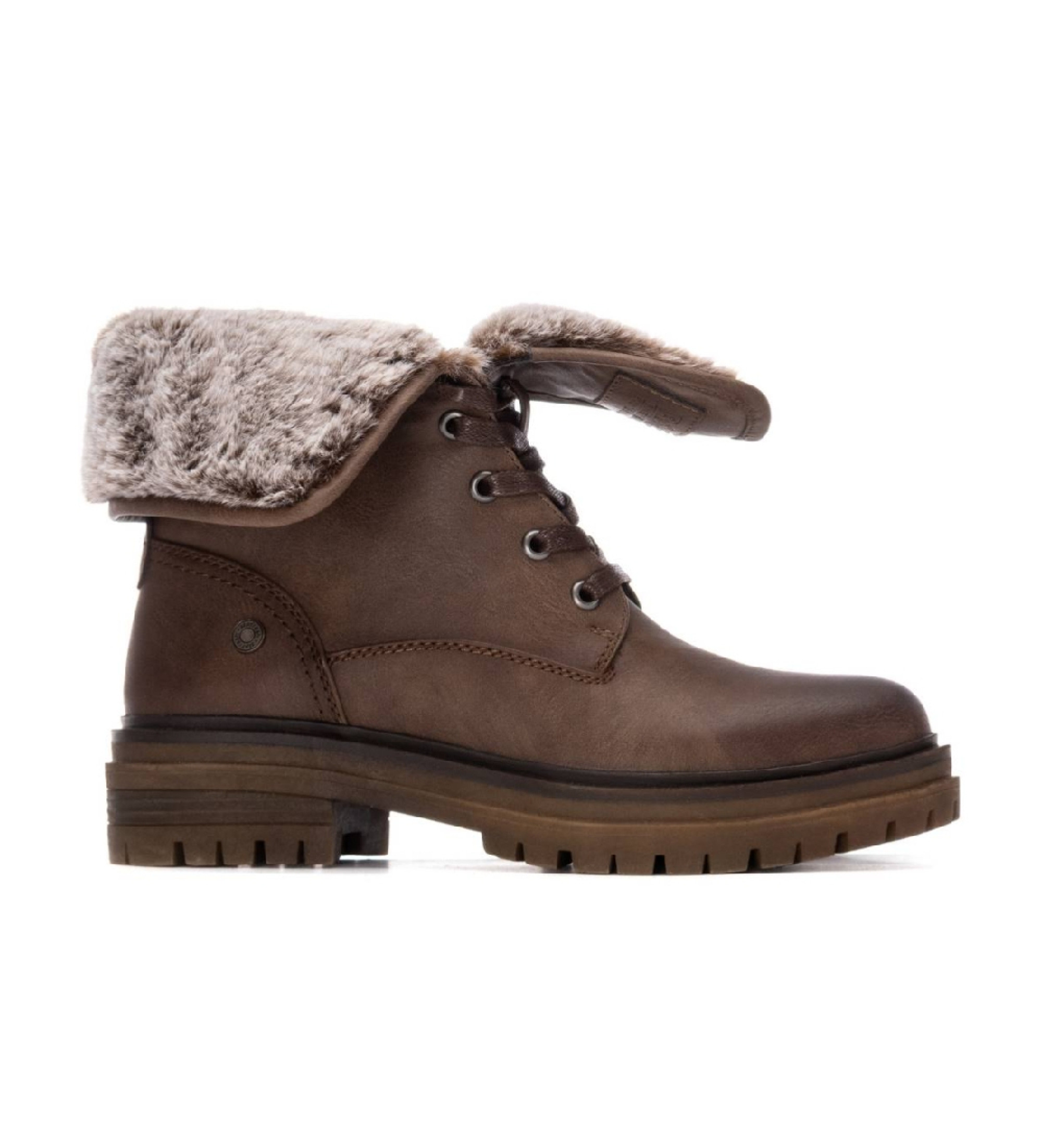 Refresh für Damen. 17292002-TAUPE Stiefelette 172920 braun (40), Wohnung, Schnürsenkel, Lässig