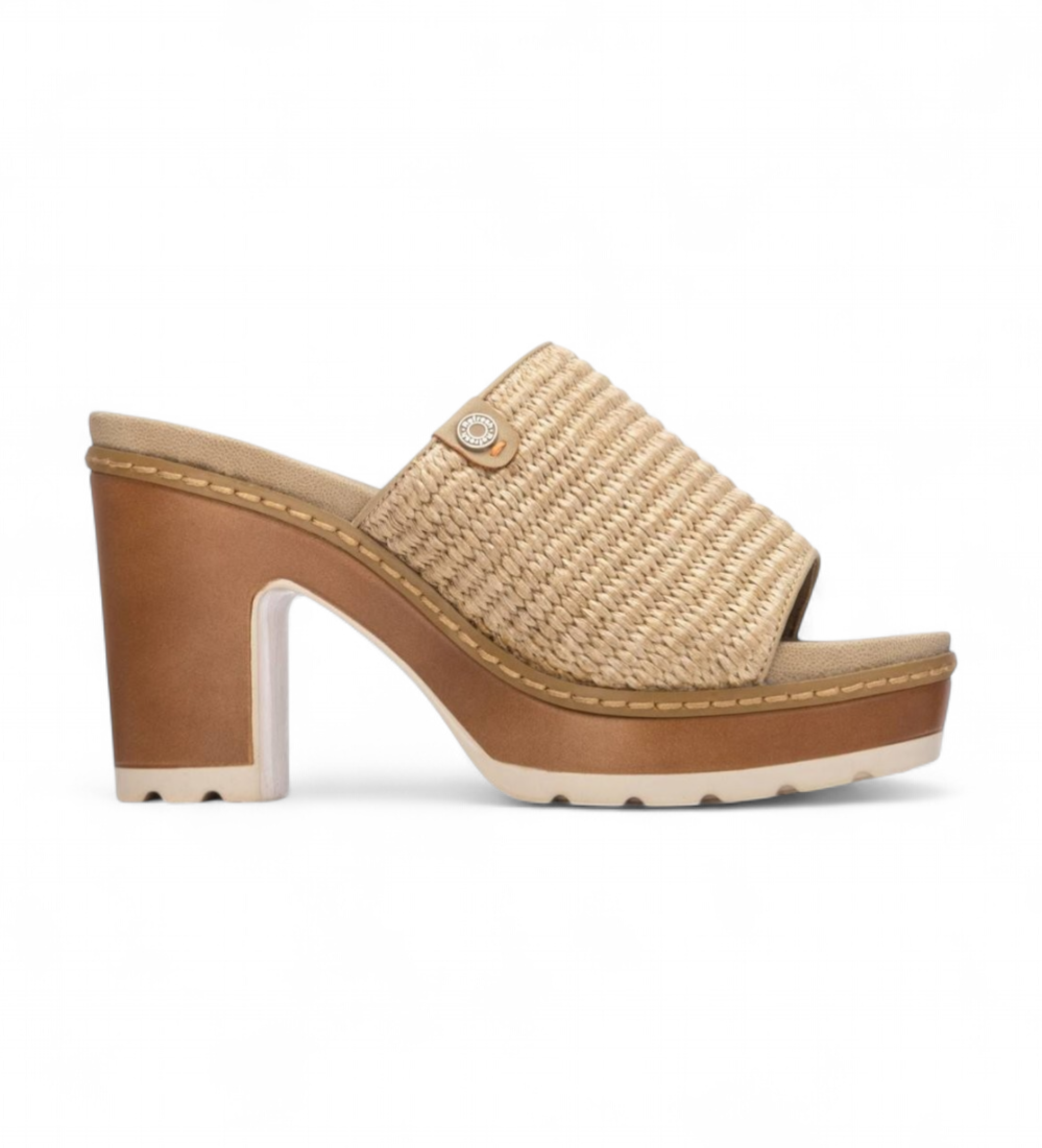 Refresh für Damen. 17528203-TAUPE Sandalen 175282 taupe (38), Braun, Stoff, 5 bis 8 cm, Keine, Lässig
