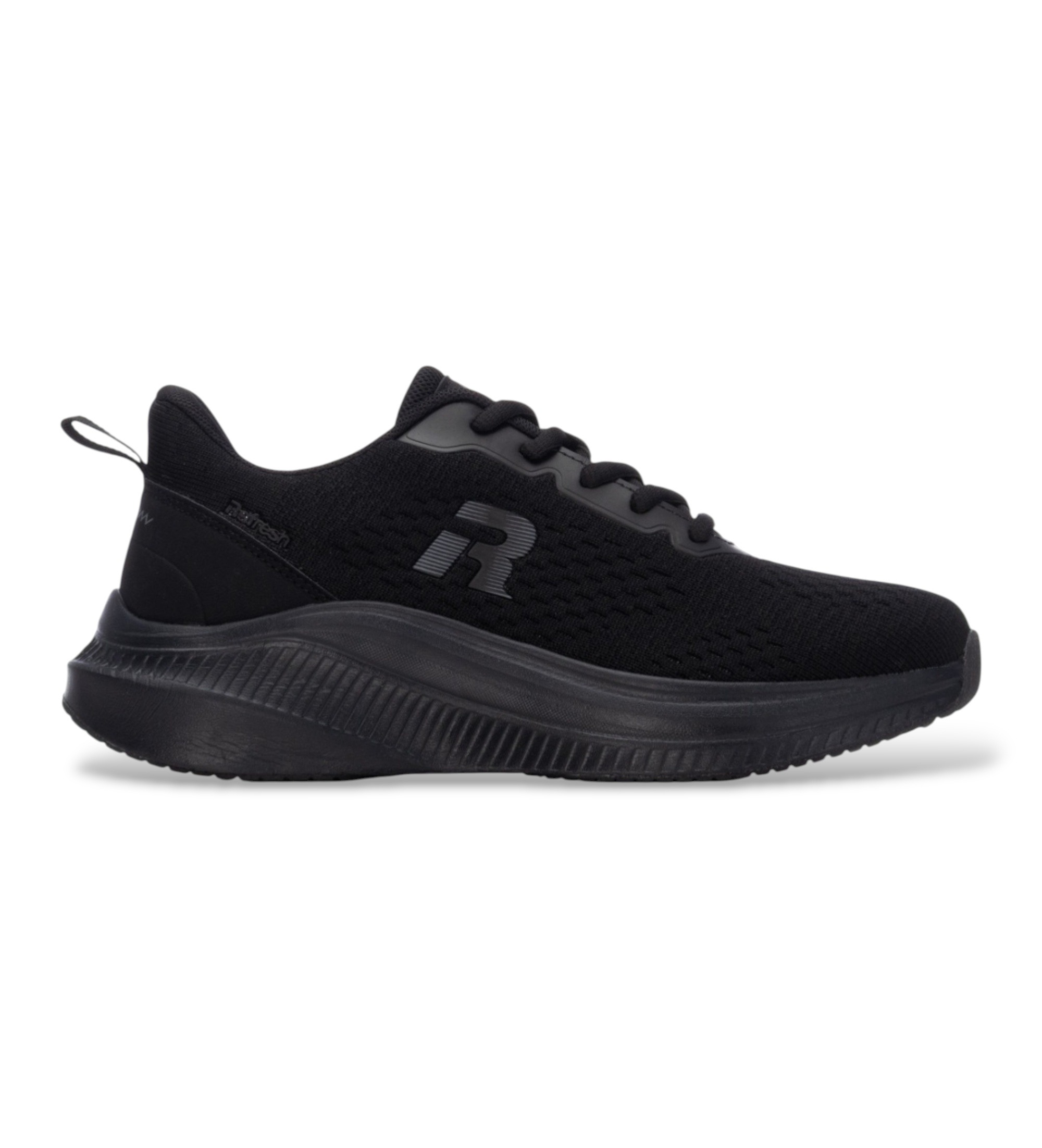 Refresh für Damen. 17601301-NEGRO Sneaker 176013 schwarz (36), Wohnung, Schnürsenkel, Lässig, Masche