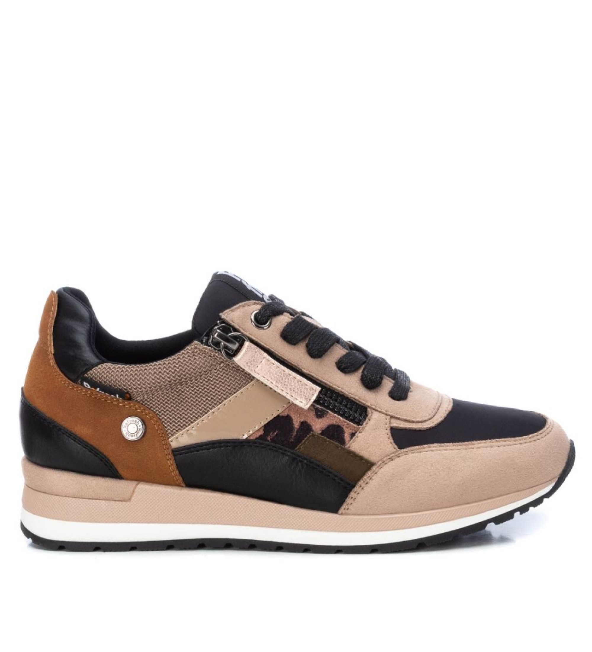 Refresh für Damen. 17015901-TAUPE Turnschuhe 170159 braun (36), 1 bis 3 cm, Schnürsenkel, Lässig