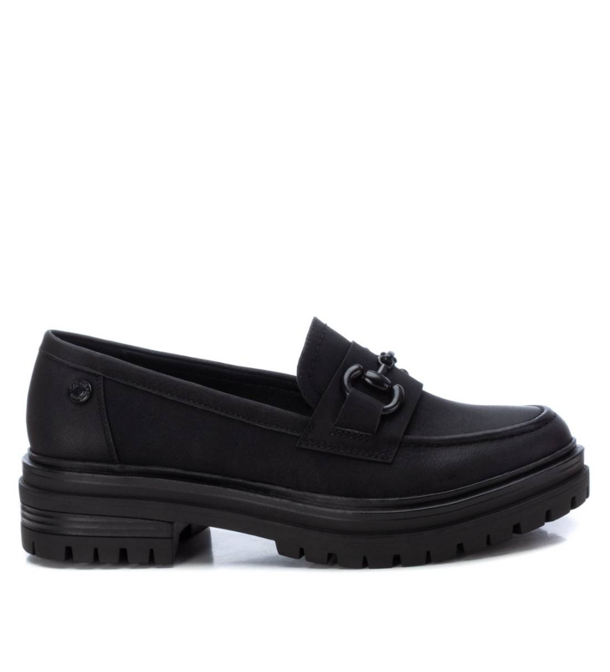 Refresh für Damen. 17142201-NEGRO Mokassins 171422 schwarz (41), Wohnung, 3 bis 5 cm, Keine, Lässig, Kunstleder, Klassisch
