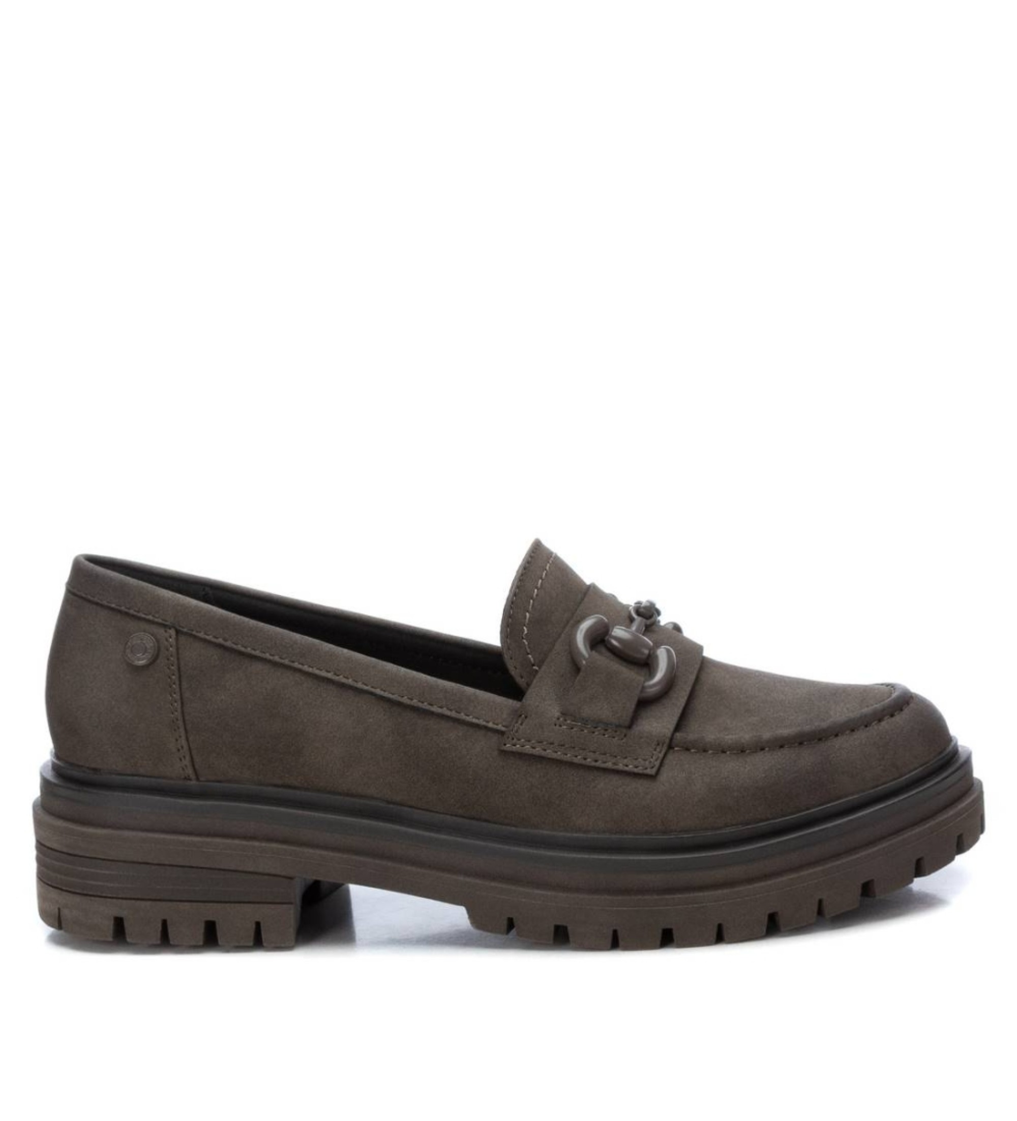 Refresh für Damen. 17142202-KAKI Mokassins 171422 khaki (39), Wohnung, 3 bis 5 cm, Keine, Lässig, Grün, Kunstleder, Klassisch