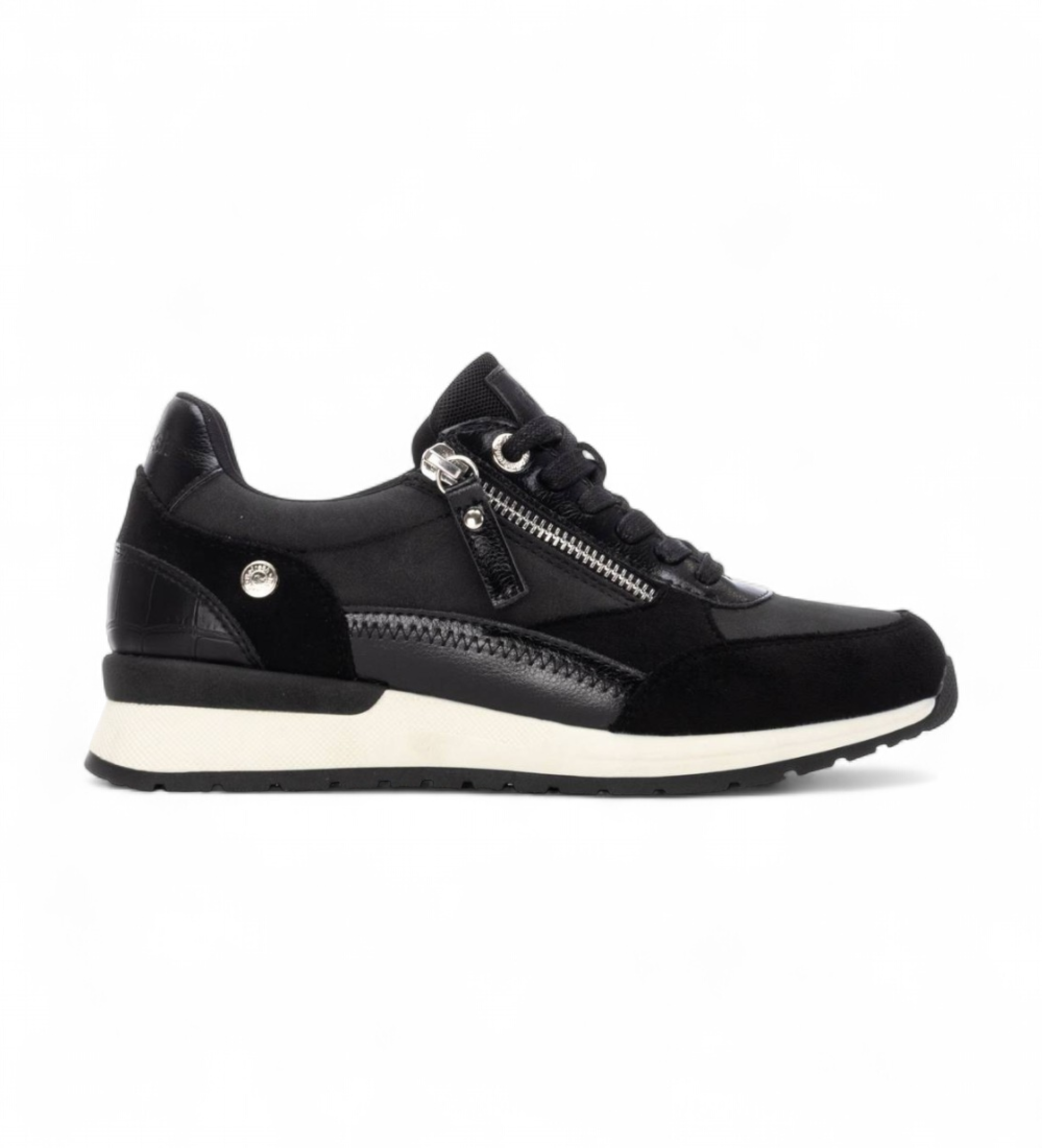 Refresh für Damen. 17295903-NEGRO Turnschuhe 172959 schwarz (40), Wohnung, Reißverschluss, Lässig