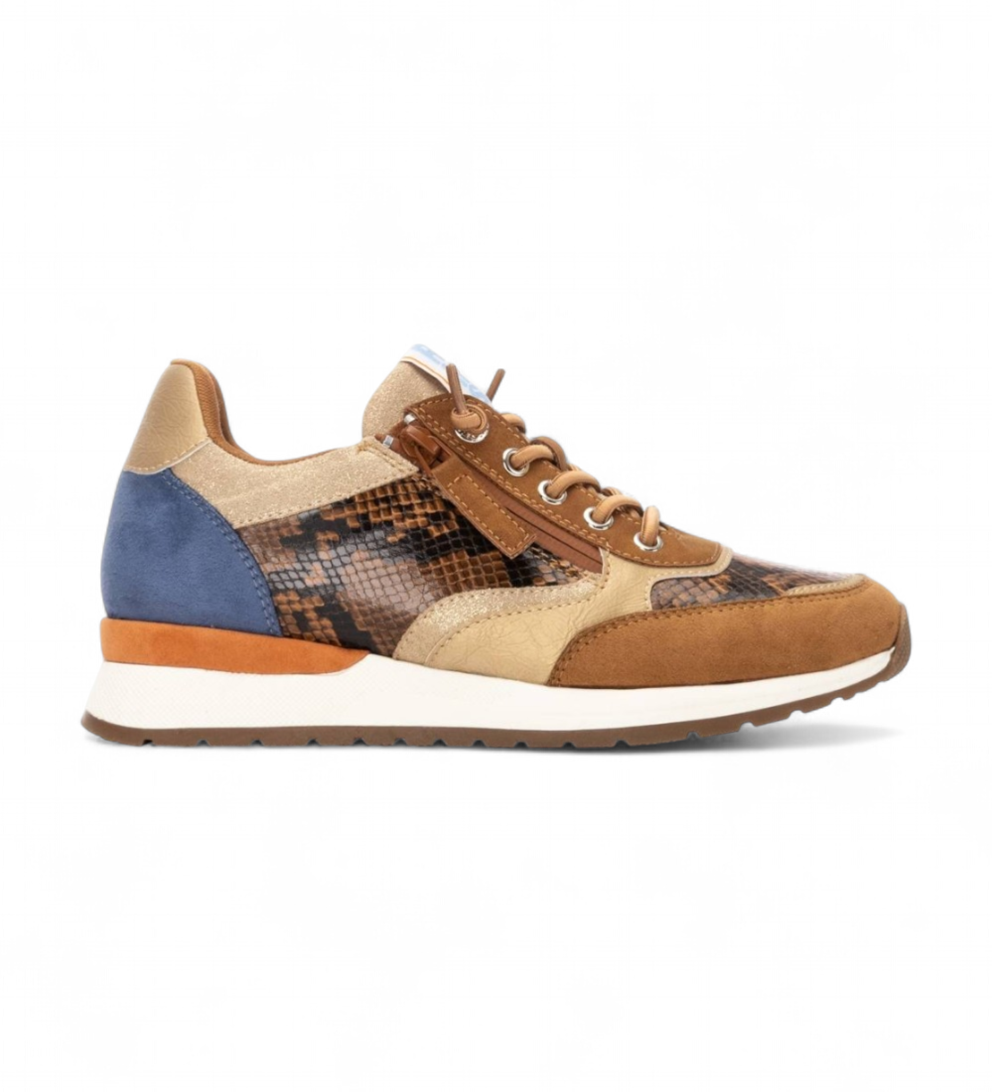 Refresh für Damen. 17296001-CAMEL Turnschuhe 172960 braun (40), Wohnung, Schnürsenkel, Lässig
