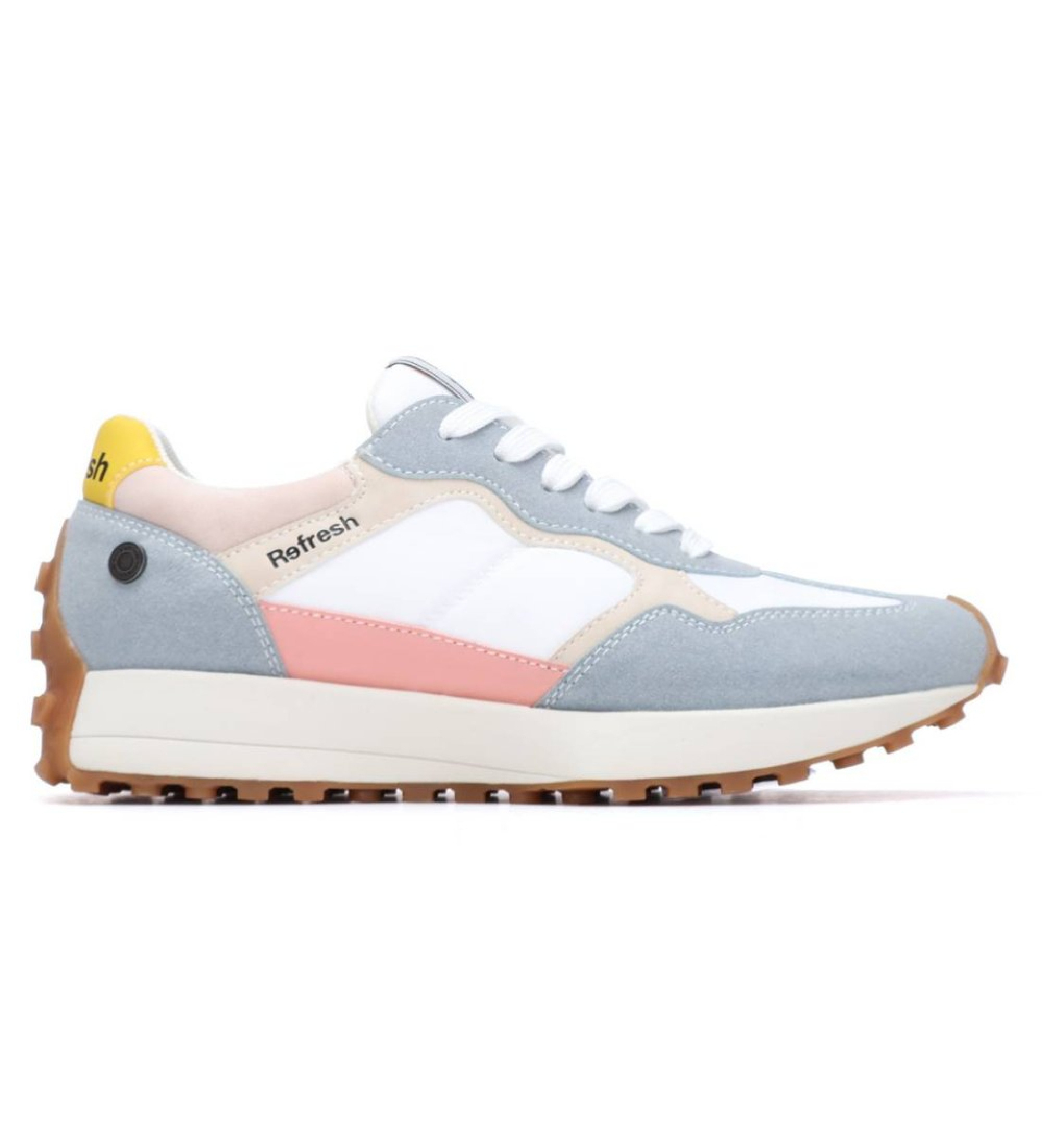 Refresh für Damen. 17503801-JEANS Schuhe 175038 blau (39), Stoff, Wohnung, Schnürsenkel, Lässig