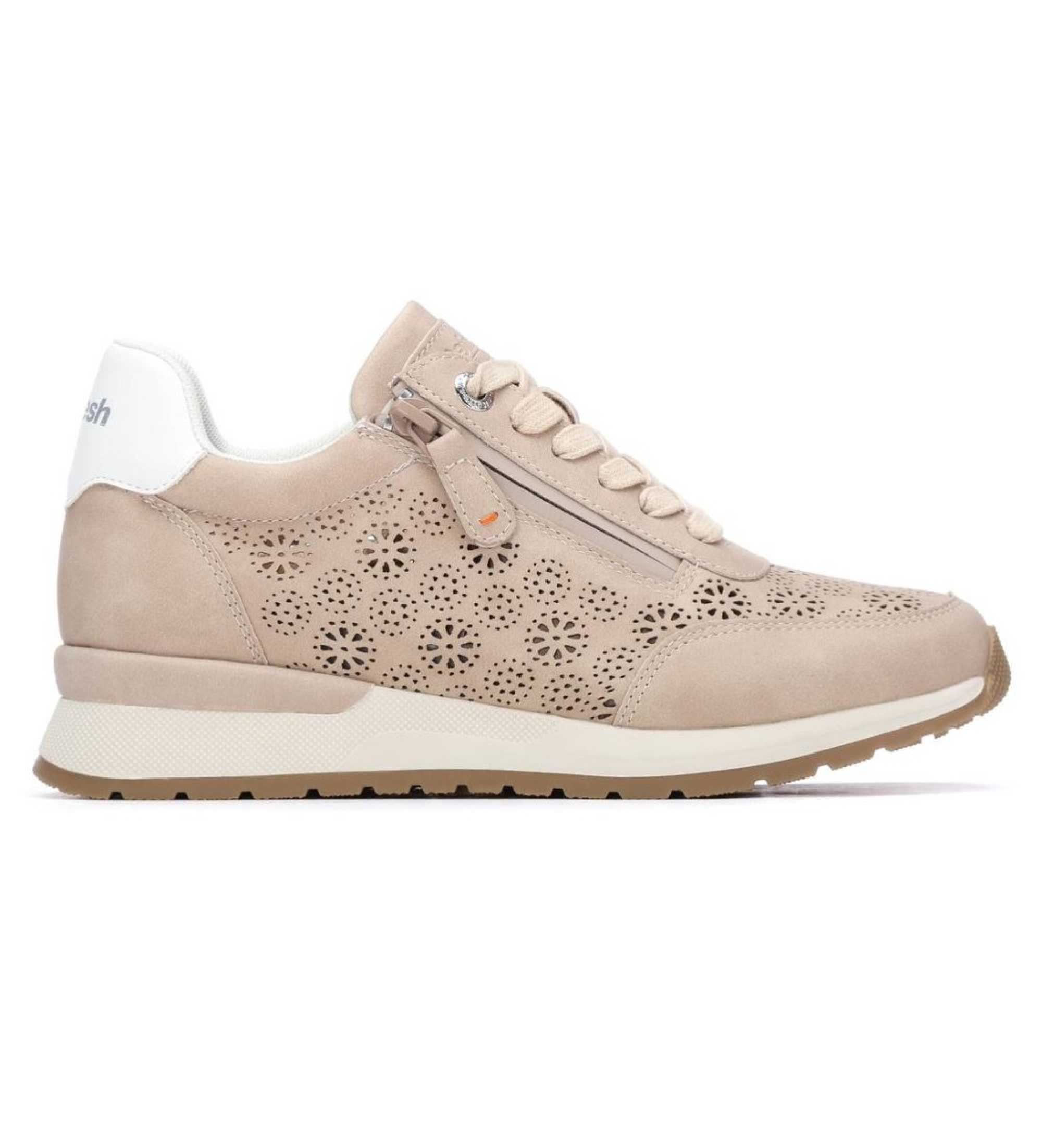 Refresh für Damen. 17513101-BEIGE Turnschuhe 175131 beige (38), Wohnung, Schnürsenkel, Lässig