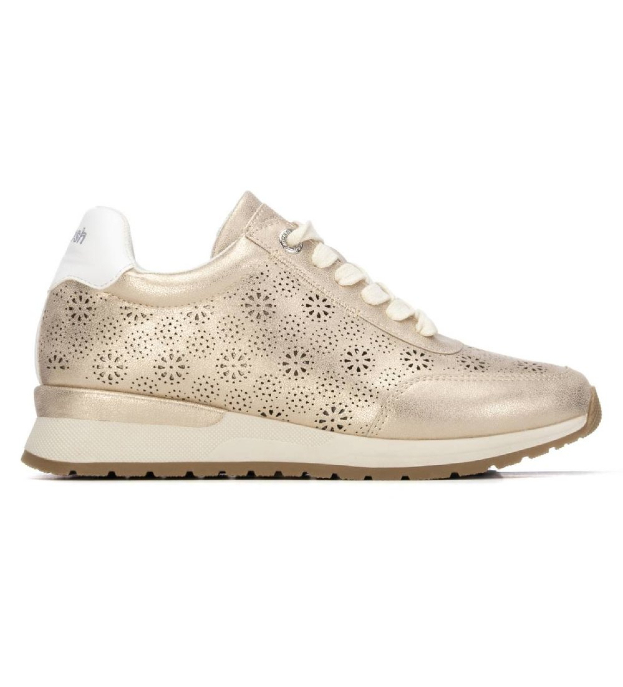 Refresh für Damen. 17513105-ORO Turnschuhe 175131 gold (38), Wohnung, Schnürsenkel, Keine, Lässig