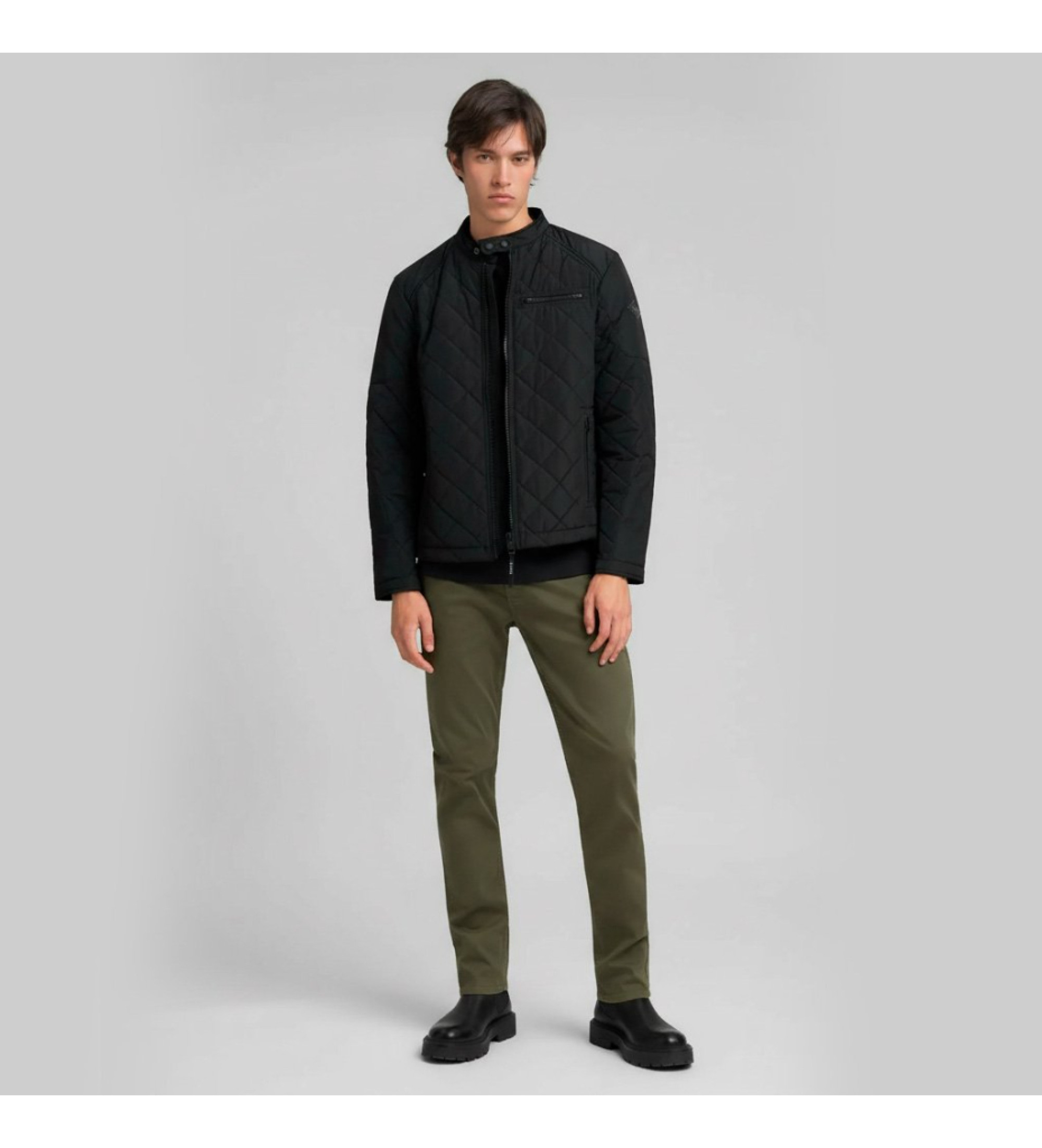 Replay für Herren. MA972.000.8488790 Jeans Grover grün (31/32), Lässig, Baumwolle