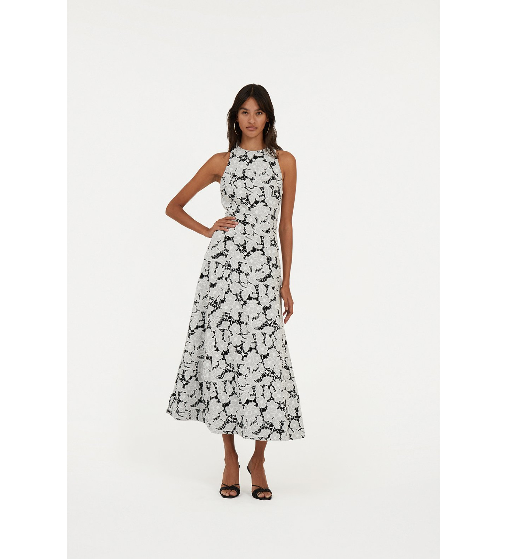 Rotate für Damen. 1137302822 Anglaiskleid weiß (36), Lässig, Party, Ärmellos / Hosenträger, Recyceltes Polyester, Nachhaltig