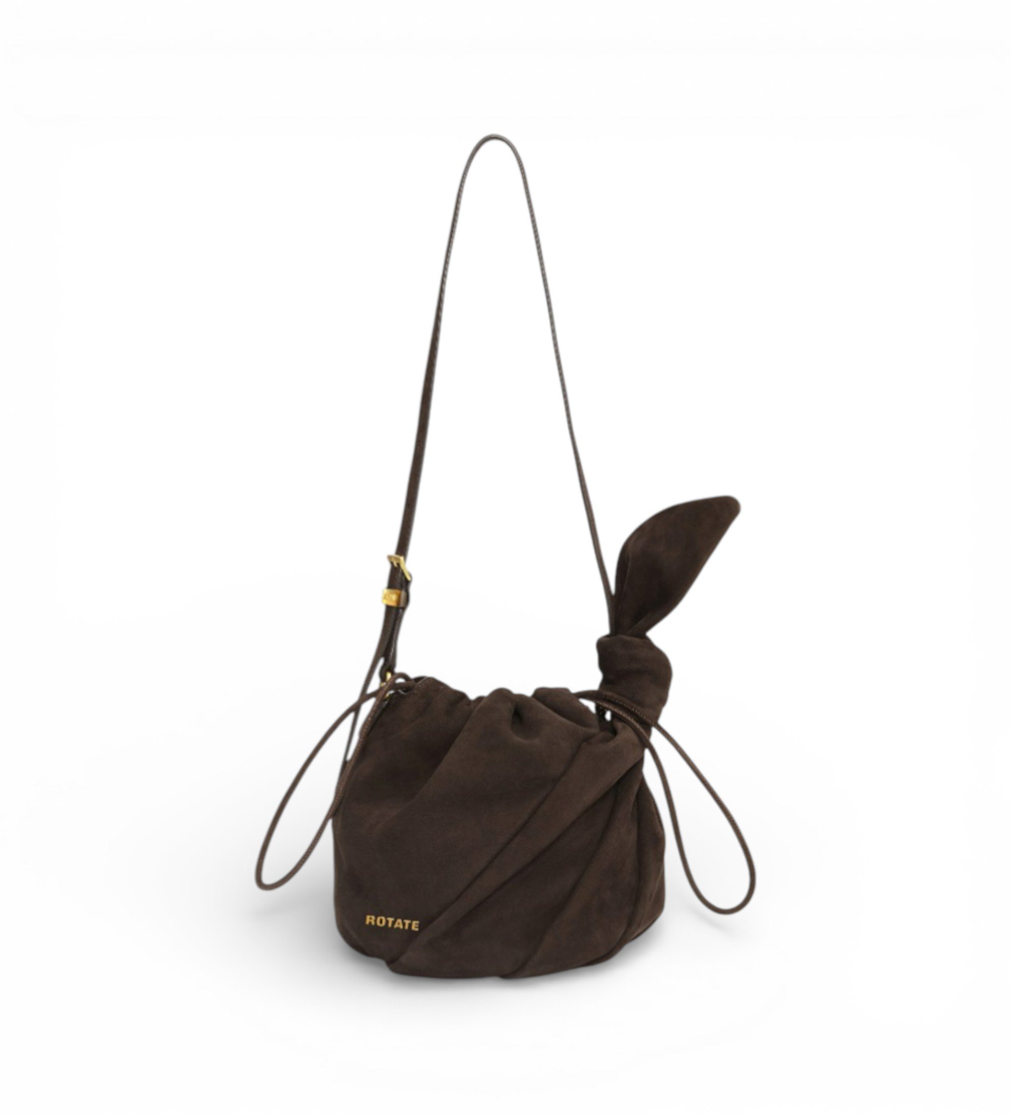 Rotate für Damen. 116122579 Braune Bon-Bon-Tasche (OSFA), Lässig, Leder