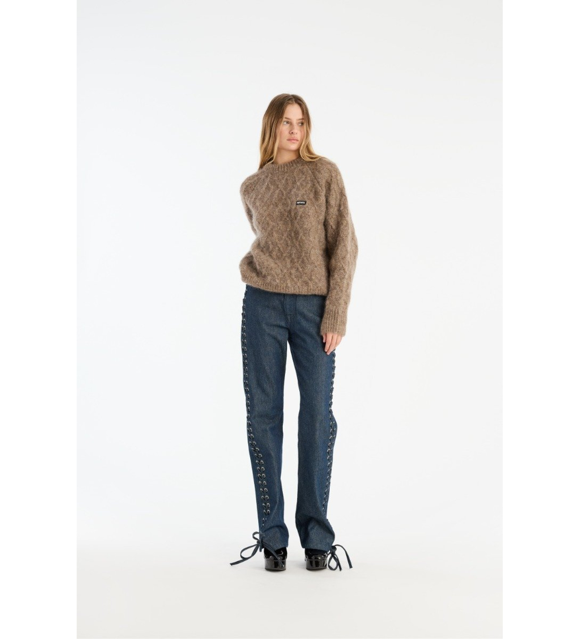 Rotate für Damen. 114584D03 Jeans Rotta Blaues Band (27), Lässig, Denim, Bio-Baumwolle, Nachhaltig