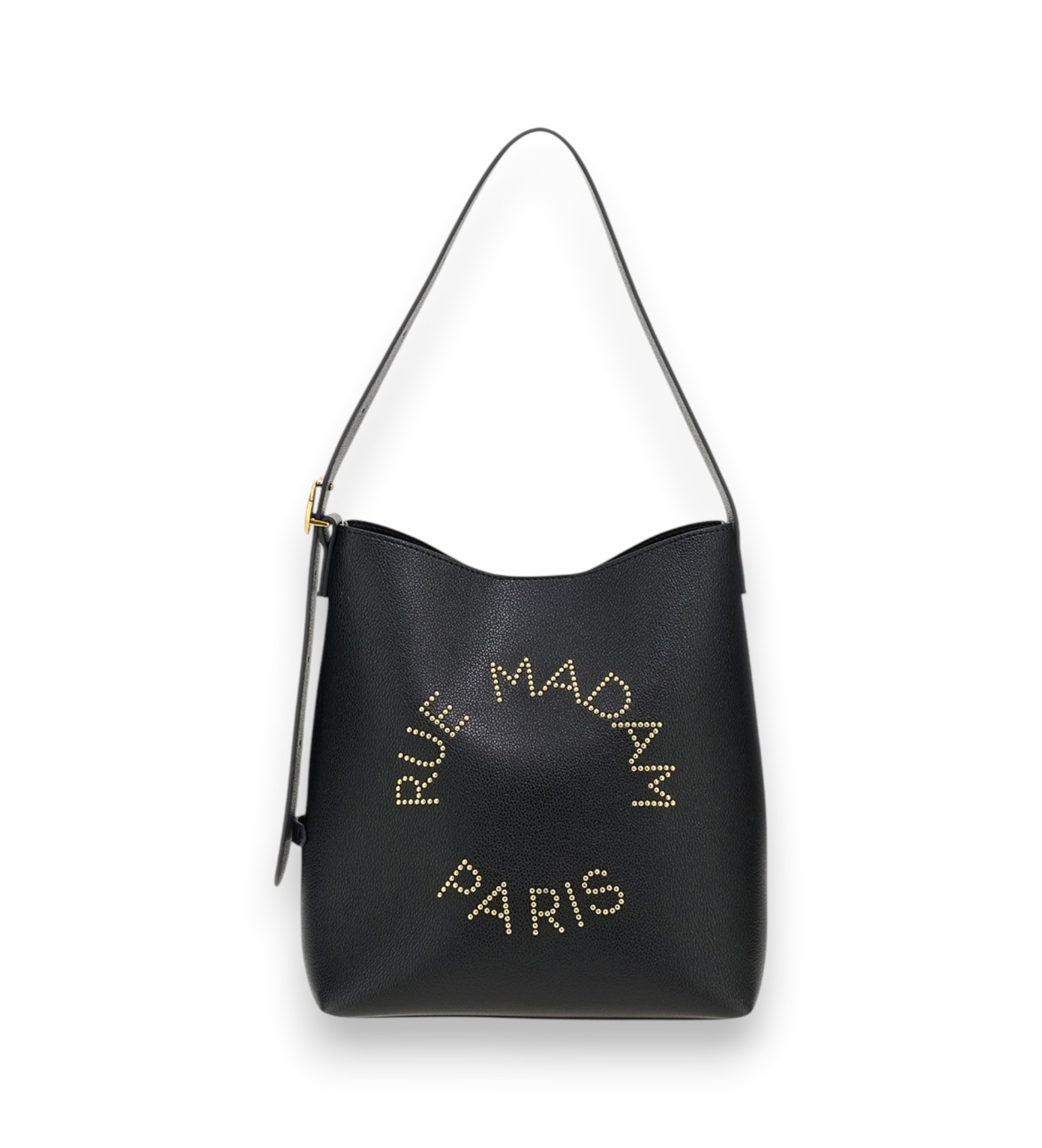 RUE MADAM PARISvoor vrouwen. 1599 Zwarte Le Sac tas (OSFA), Casual, Polyurethaan