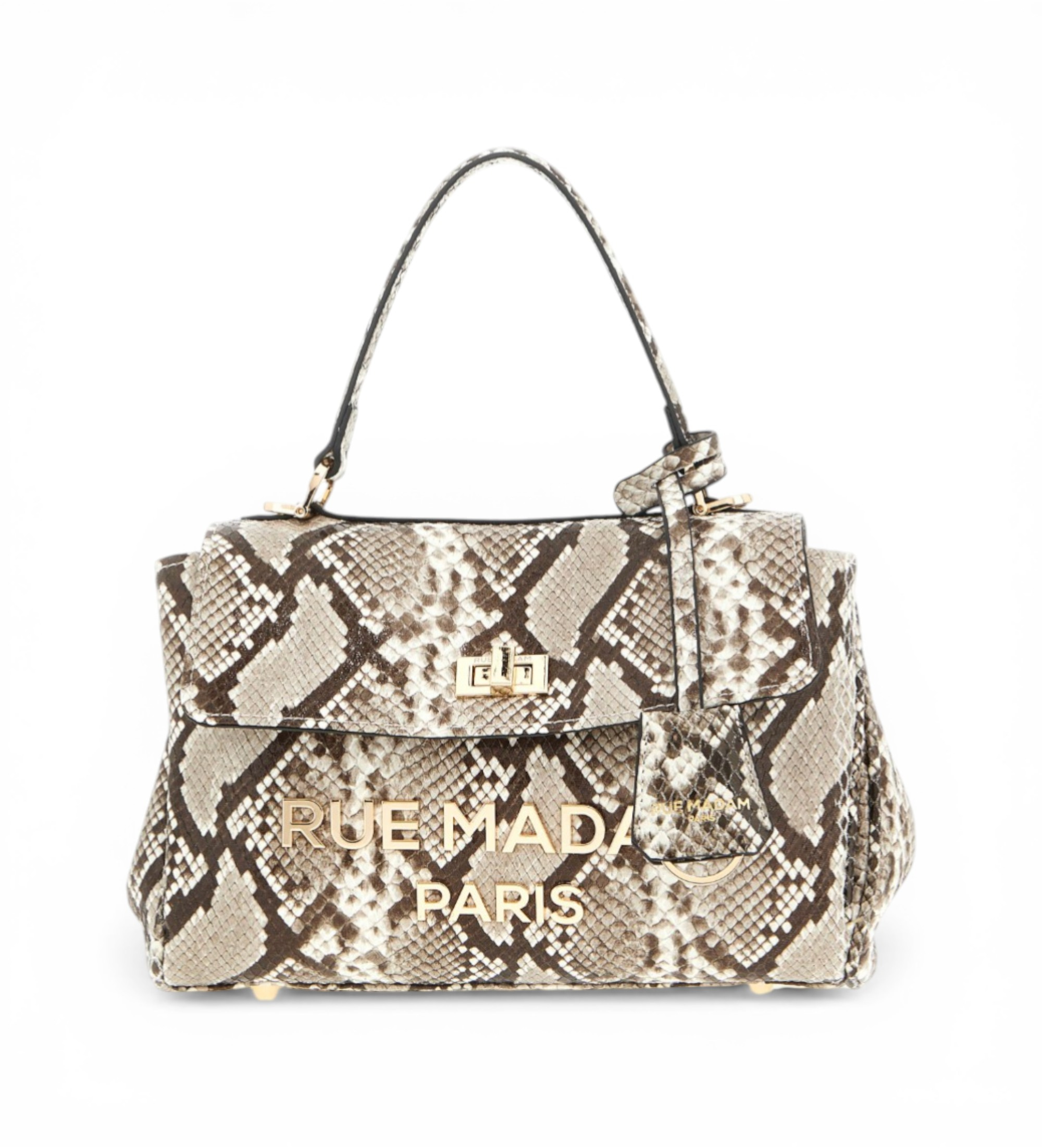 RUE MADAM PARIS für Damen. 1539 Les Jours XS Exotique Tasche mit Tiermotiv (OSFA), Lässig, Tierdruck, Polyurethan