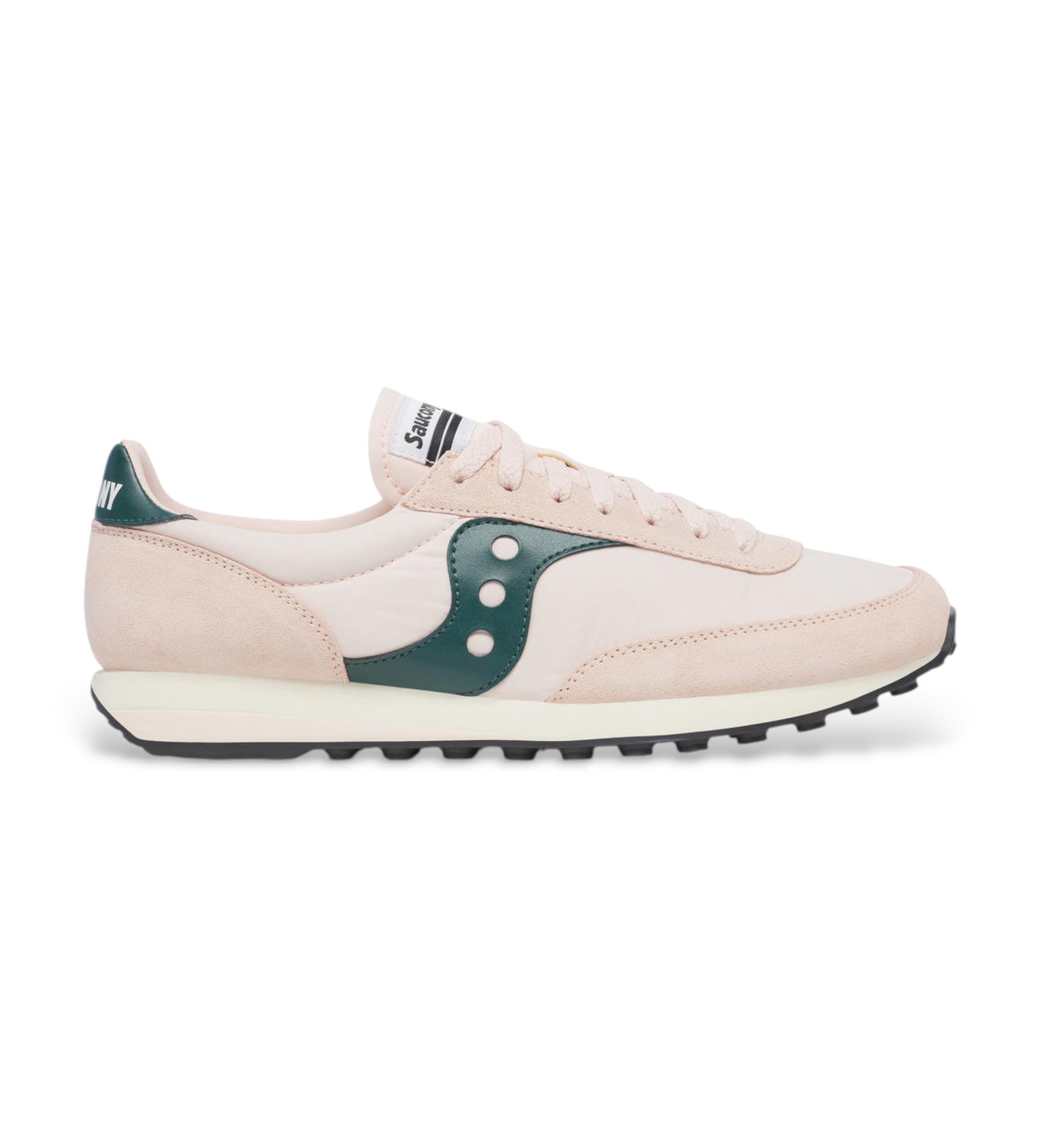 Saucony für Herren. S70884-15 Leder Turnschuhe Trainer 80 rosa (42), Wohnung, Schnürsenkel, Lässig