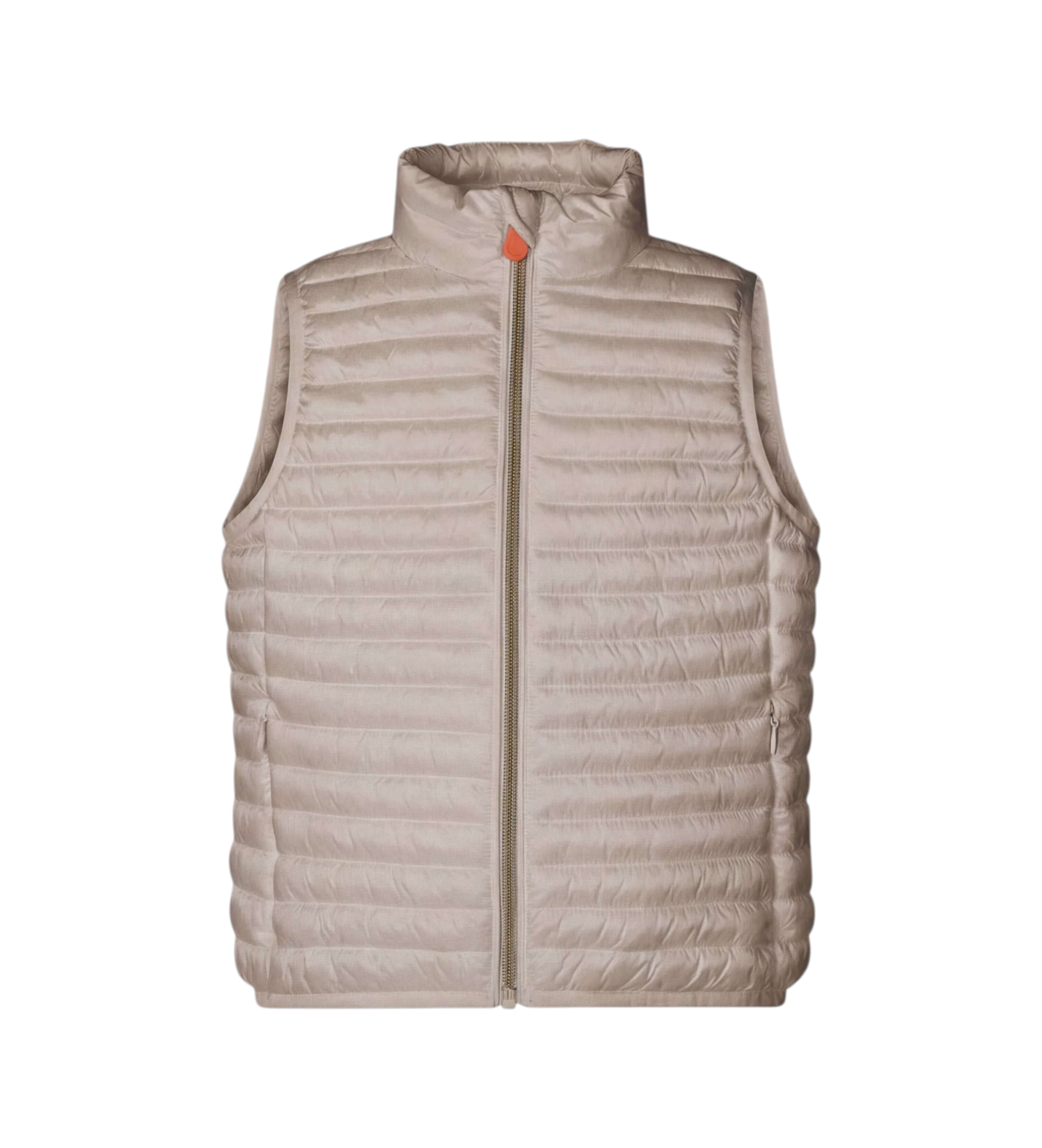 Save The Duck Unisex für Kinder. J85310G-IRIS22 Weste Ava beige (128cm), Lässig, Recyceltes Polyester, Nachhaltig, Kinderbekleidung